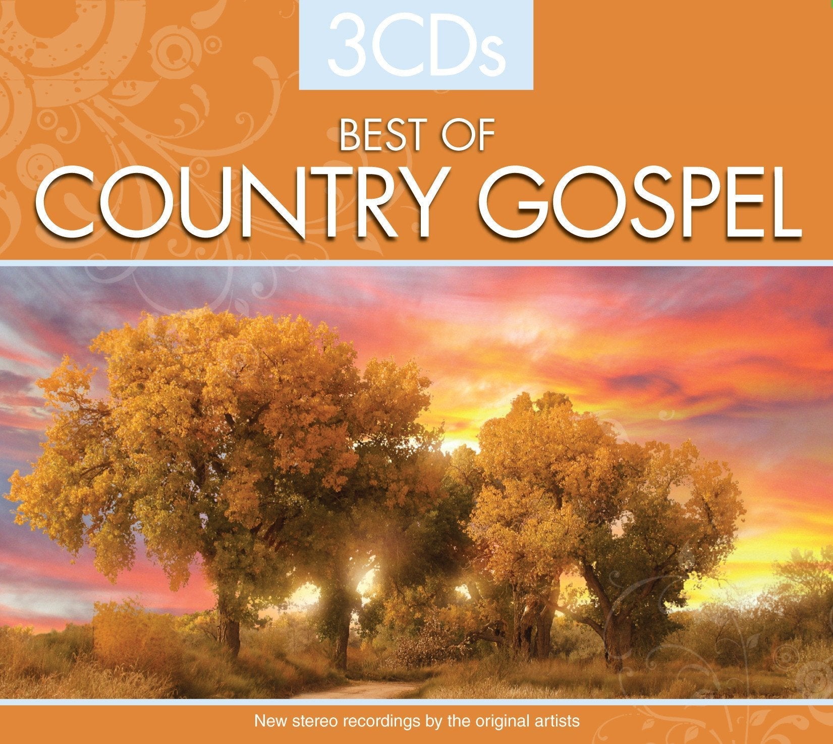 BEST OF COUNTRY GOSPEL (3 CD Set): Church music song by Artitst like Patsy Cline, Oak Ridge Boys and Porter Wagoner used book depot