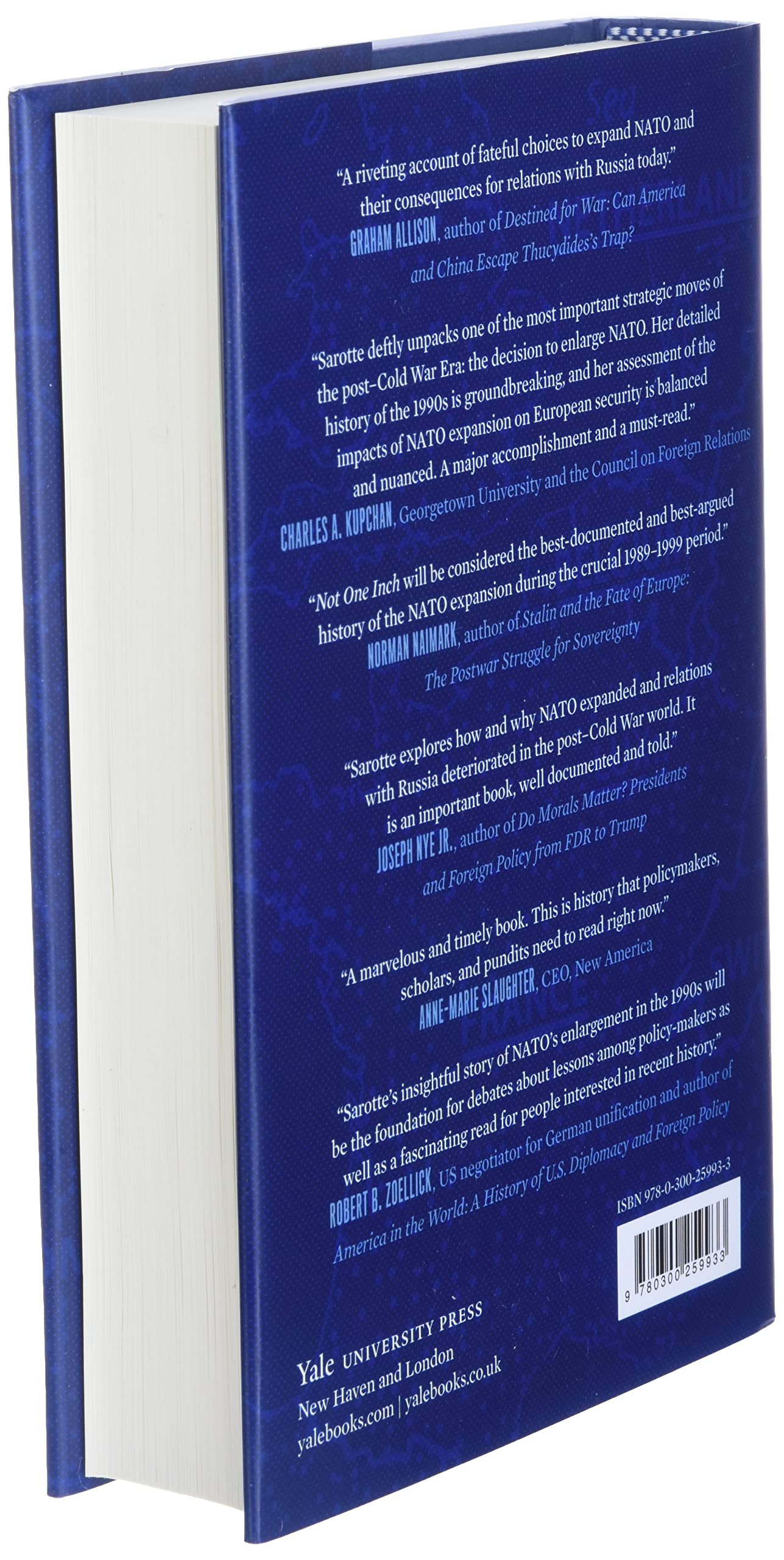 Not One Inch: America, Russia, and the Making of Post-Cold War Stalemate used book depot