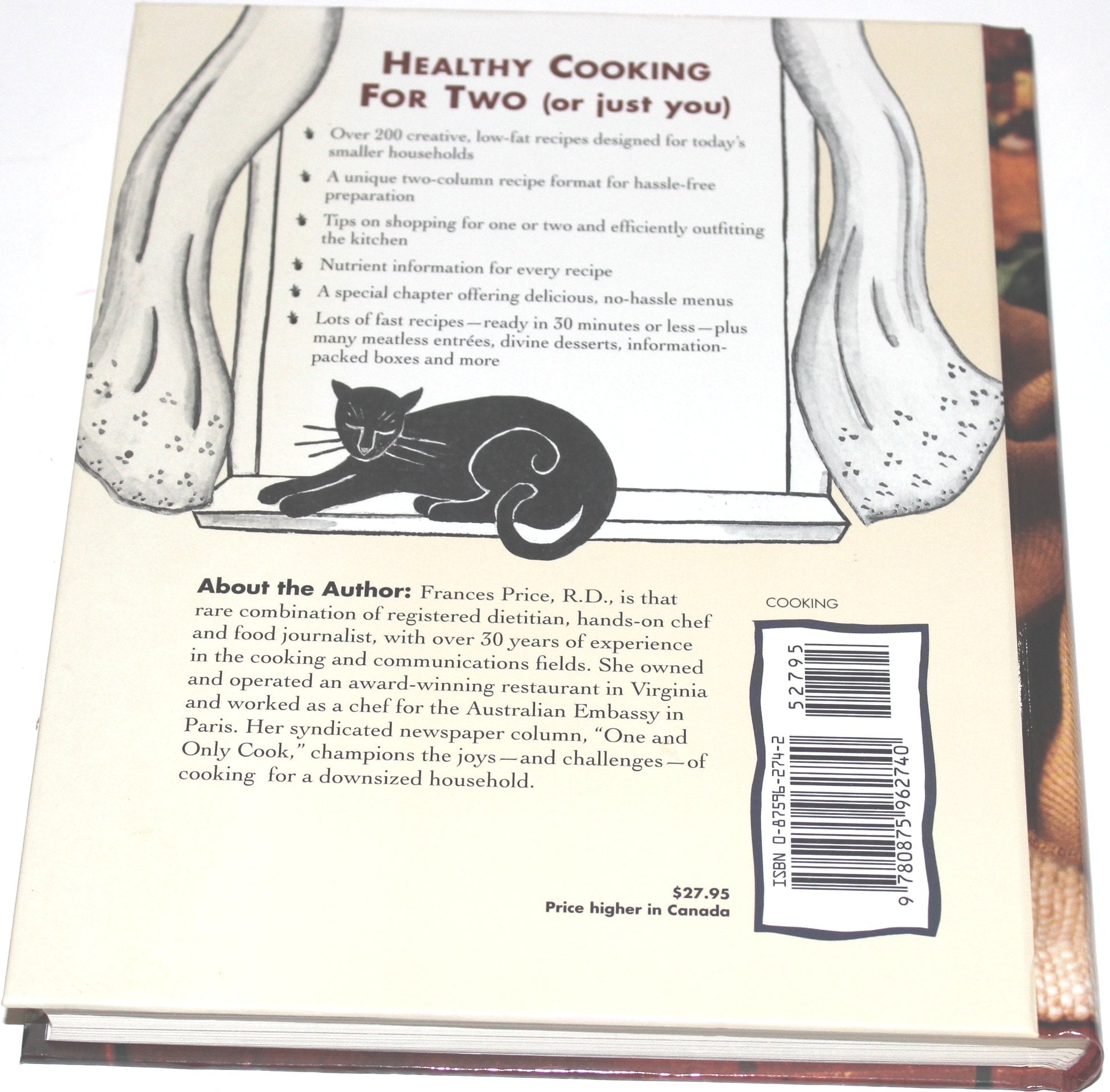 Healthy Cooking for Two: Low-Fat Recipes With Half the Fuss and Double the Taste (Or Just You : Low-Fat Recipes With Half the Fuss and Double the Taste) used book depot