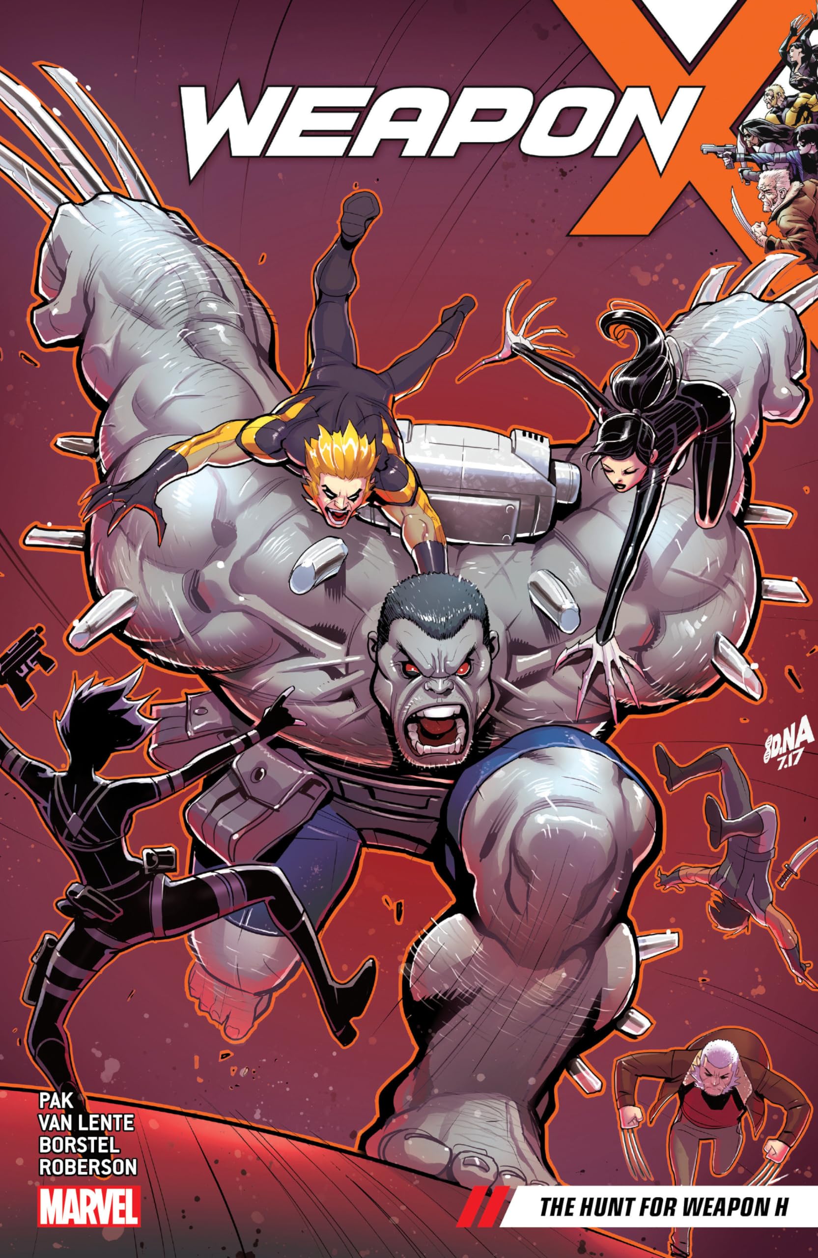 WEAPON X VOL. 2: THE HUNT FOR WEAPON H used book depot