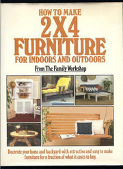 How to Make 2 X 4 Furniture for Indoors and Outdoors used book depot