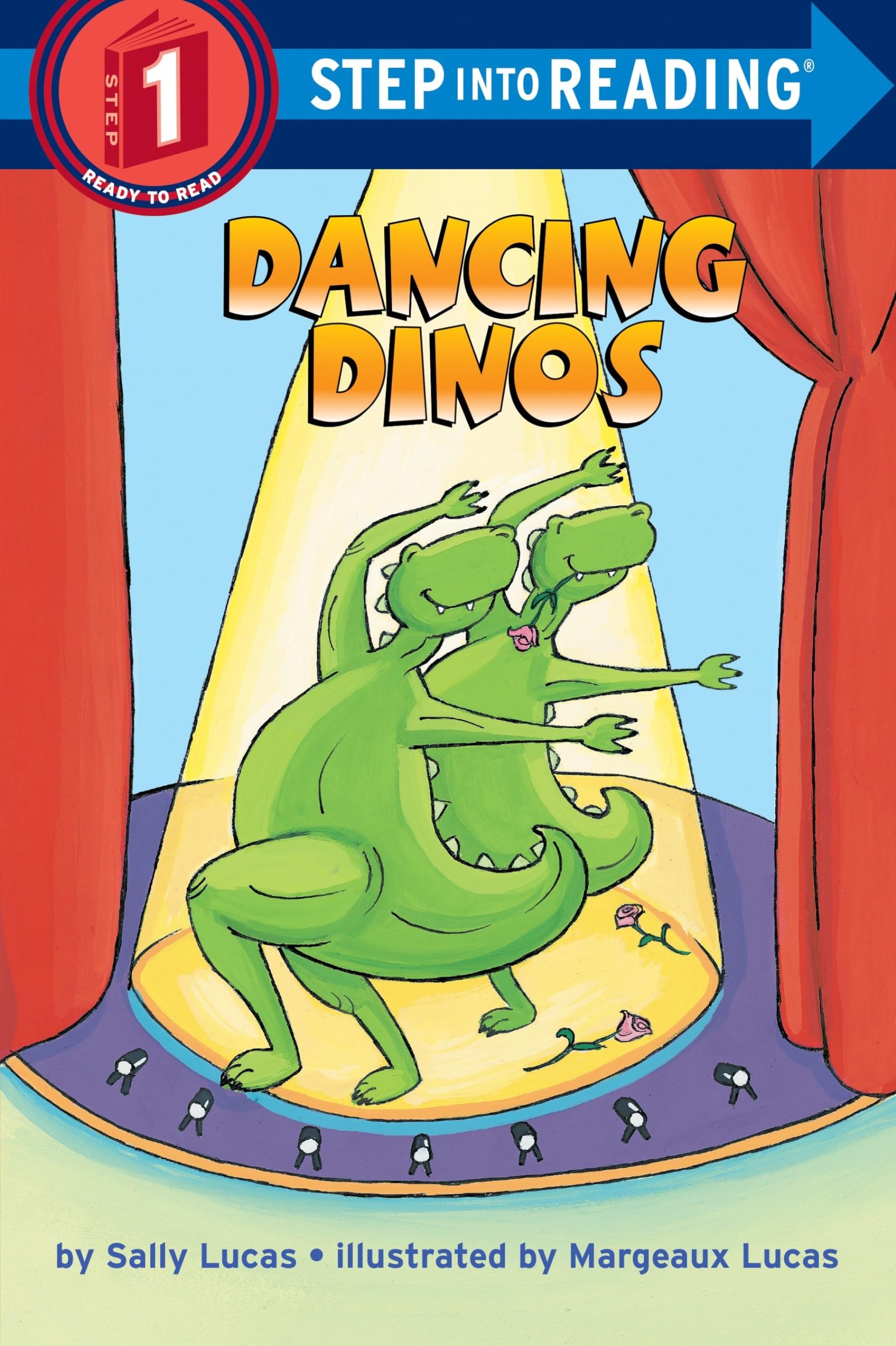 Dancing Dinos (Step-Into-Reading, Step 1) used book depot