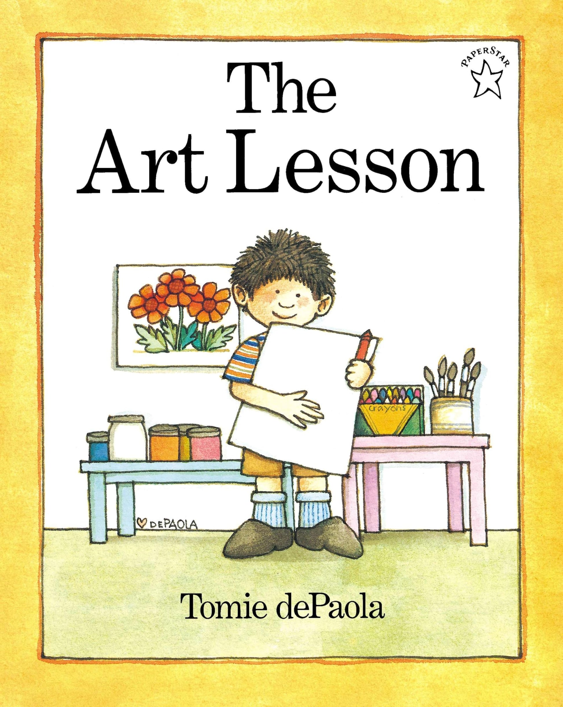 The Art Lesson (Paperstar Book) used book depot