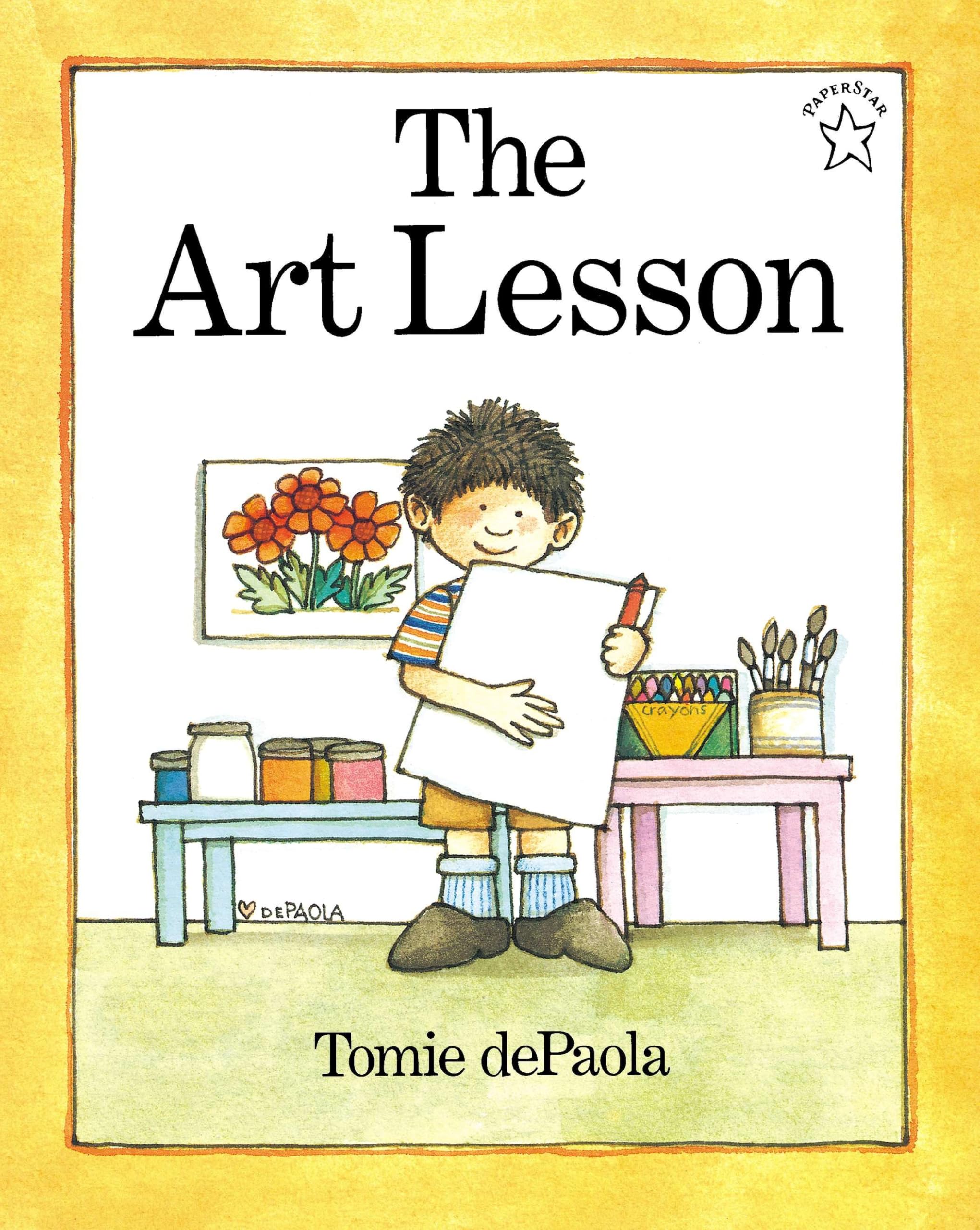 The Art Lesson (Paperstar Book) used book depot