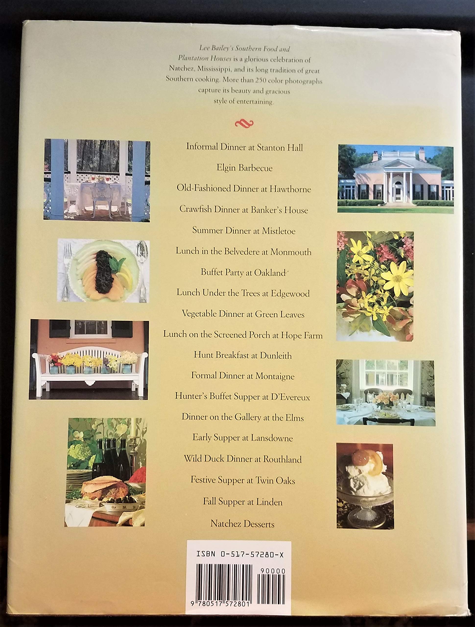 Lee Bailey's Southern Food And Plantation Houses used book depot
