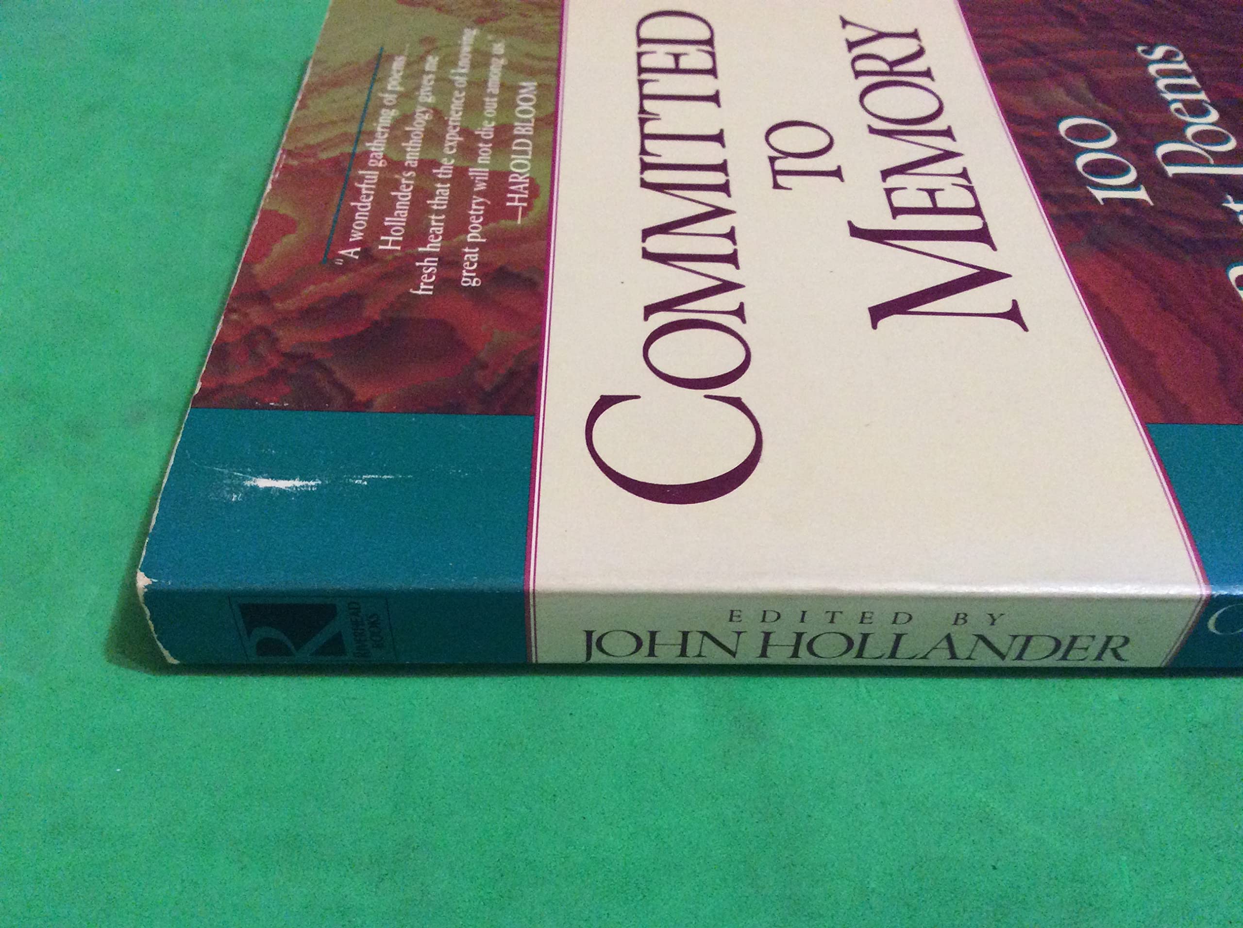 Committed to Memory used book depot