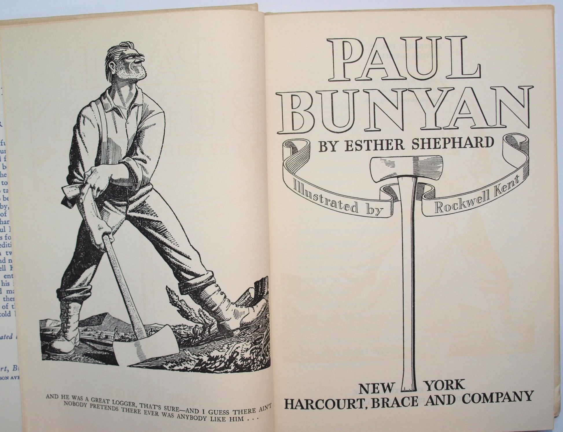 Paul Bunyan used book depot