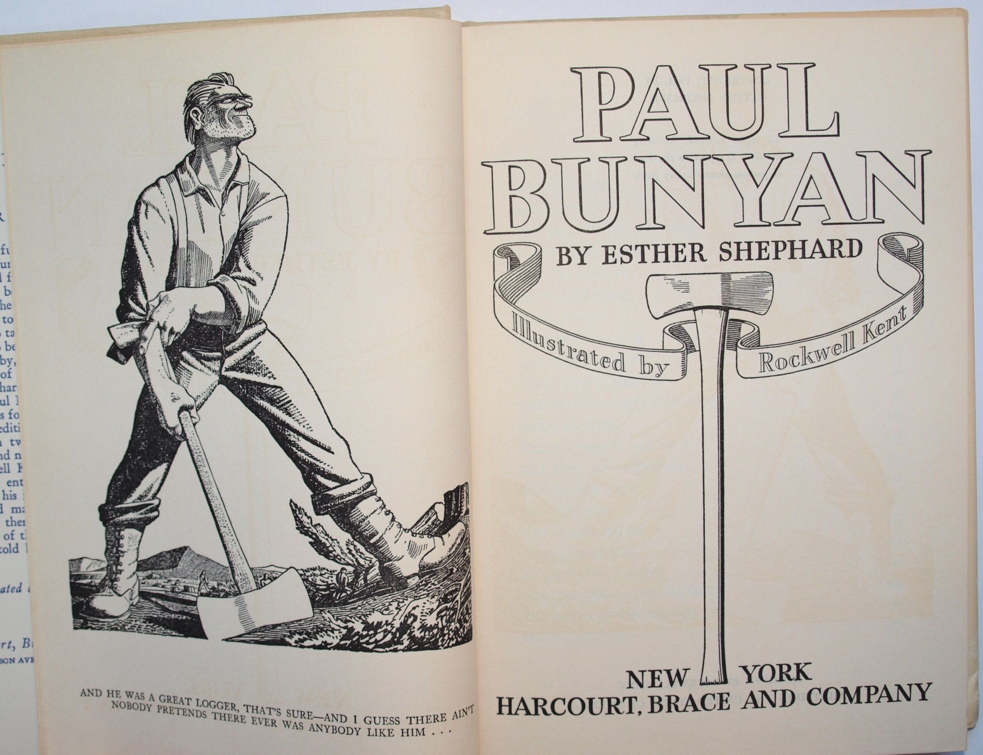 Paul Bunyan used book depot