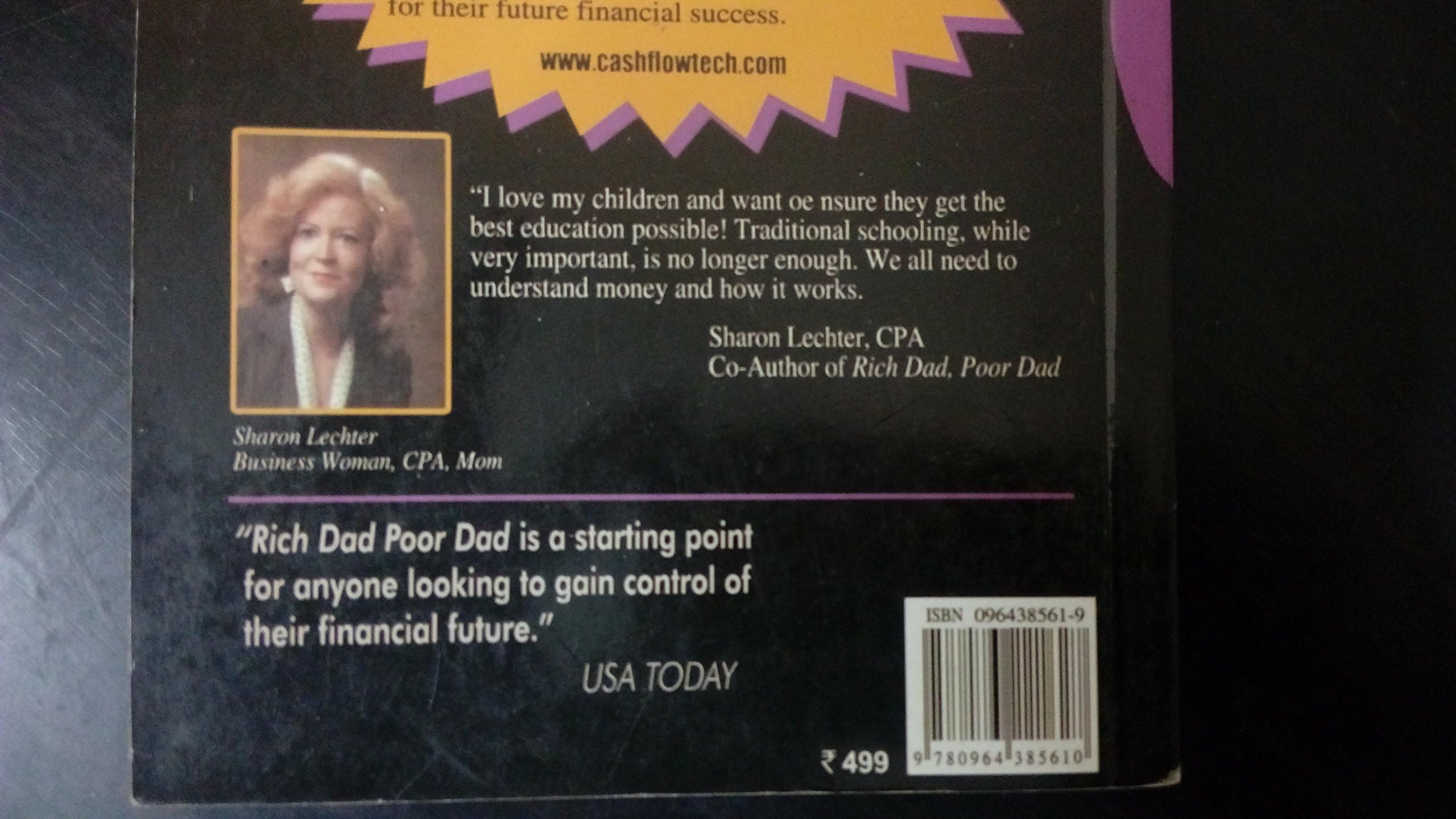 Rich Dad Poor Dad: What the Rich Teach Their Kids About Money-That the Poor and the Middle Class Do Not! used book depot