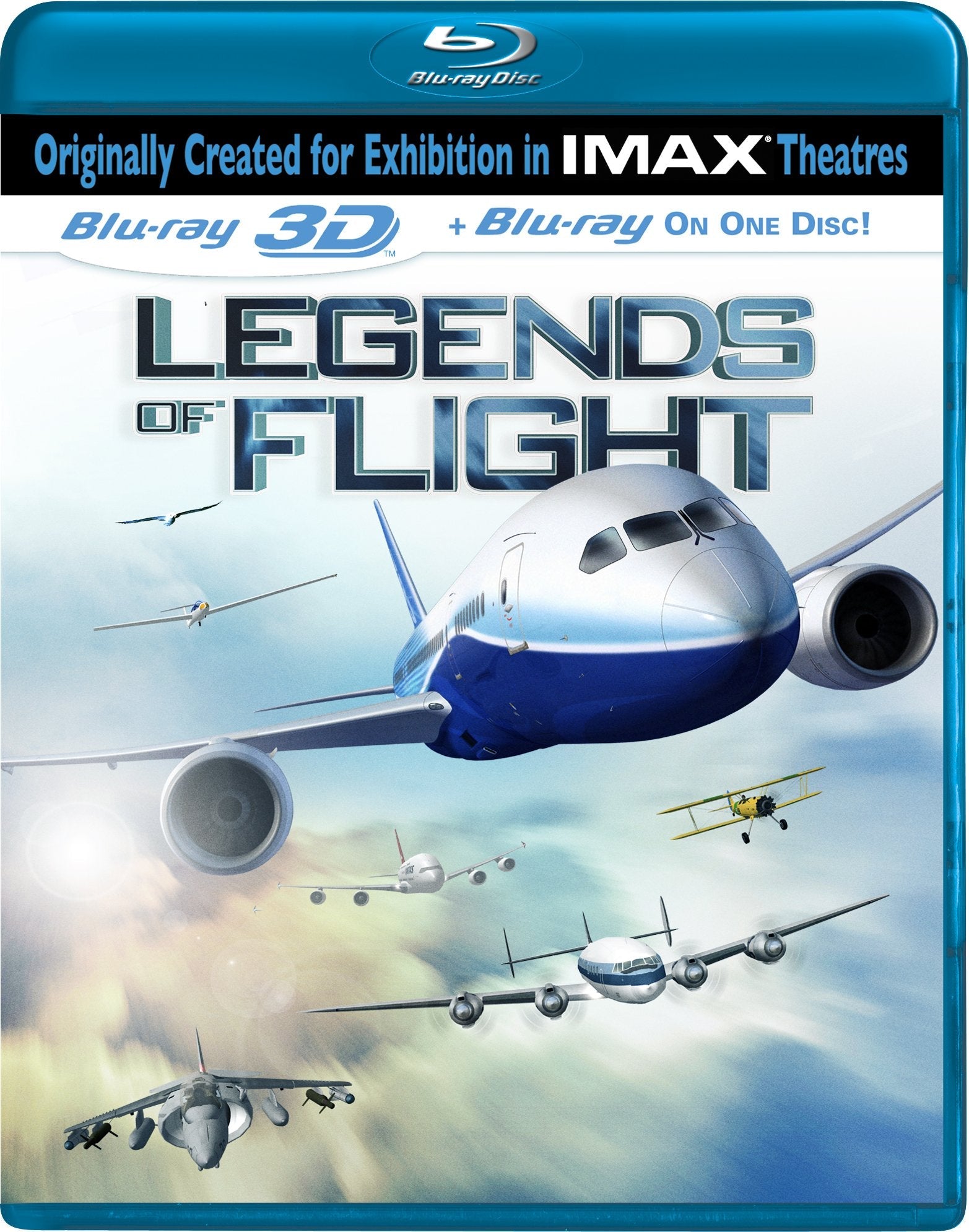 IMAX: Legends of Flight (Single-Disc Blu-ray 3D/Blu-ray Combo) [3D Blu-ray] used book depot