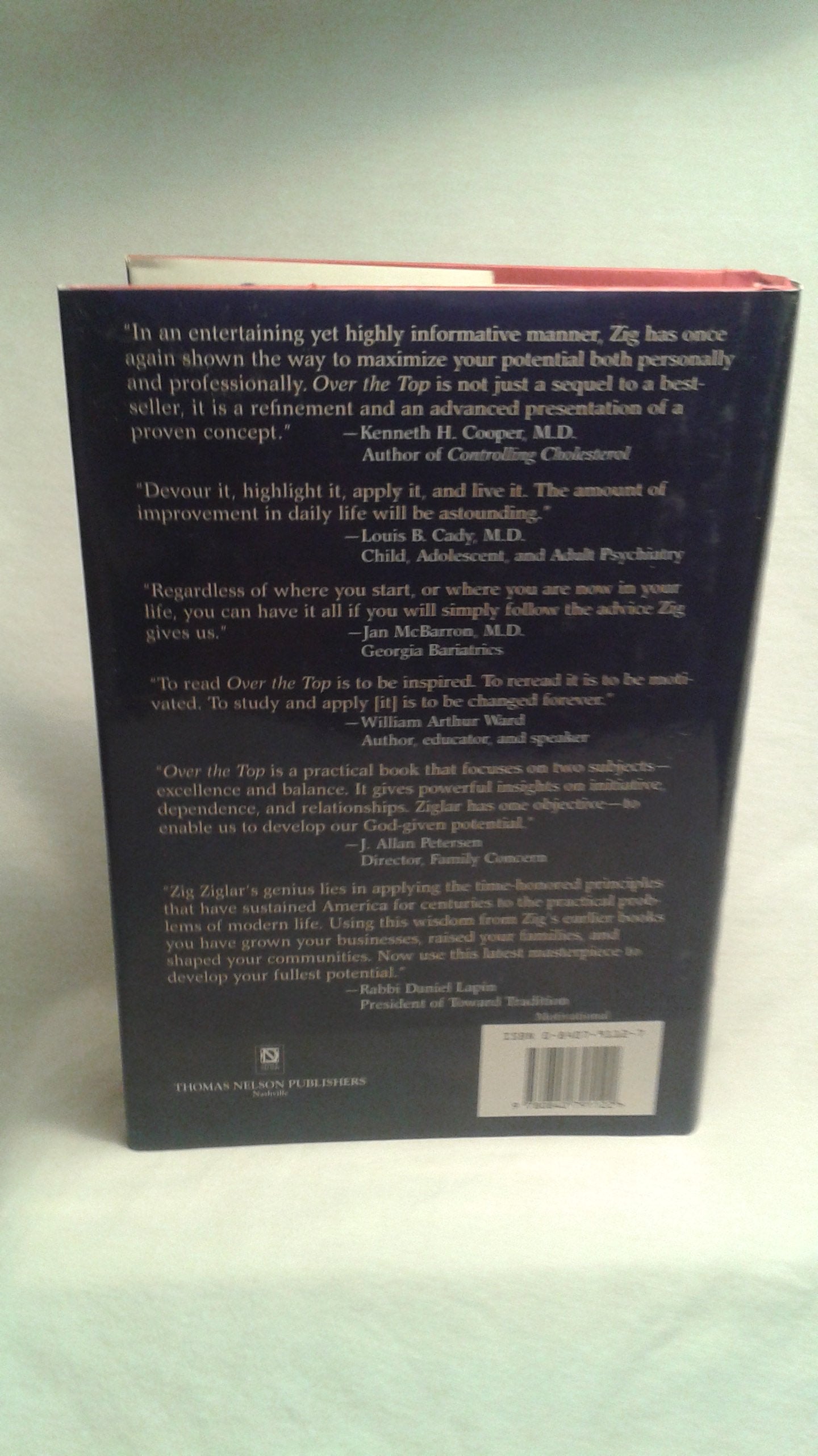 Over the Top: Moving from Survival to Stability, from Stability to Success, from Success to Significance used book depot