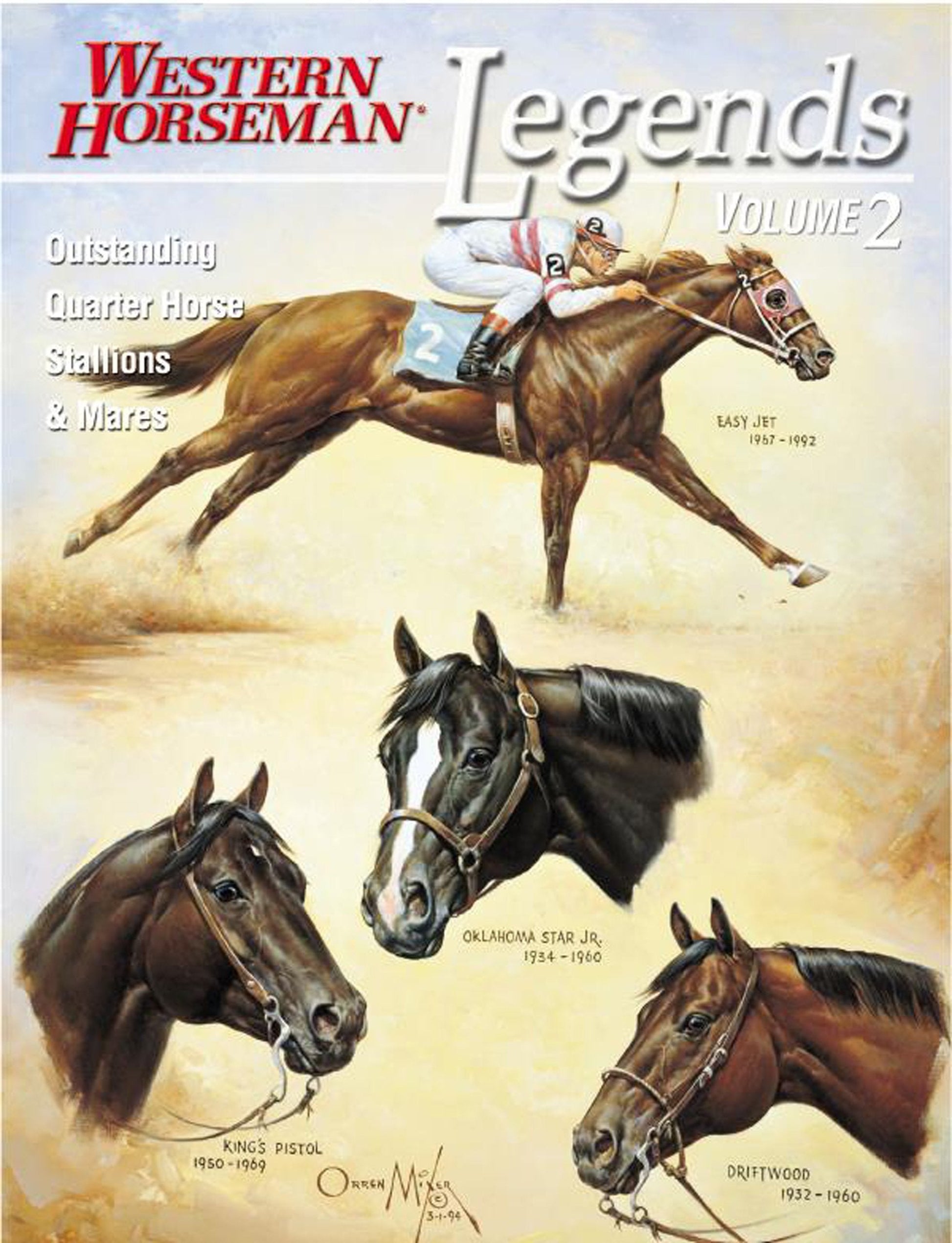 Legends 2: Outstanding Quarter Horse Stallions and Mares (A Western Horseman Book) used book depot