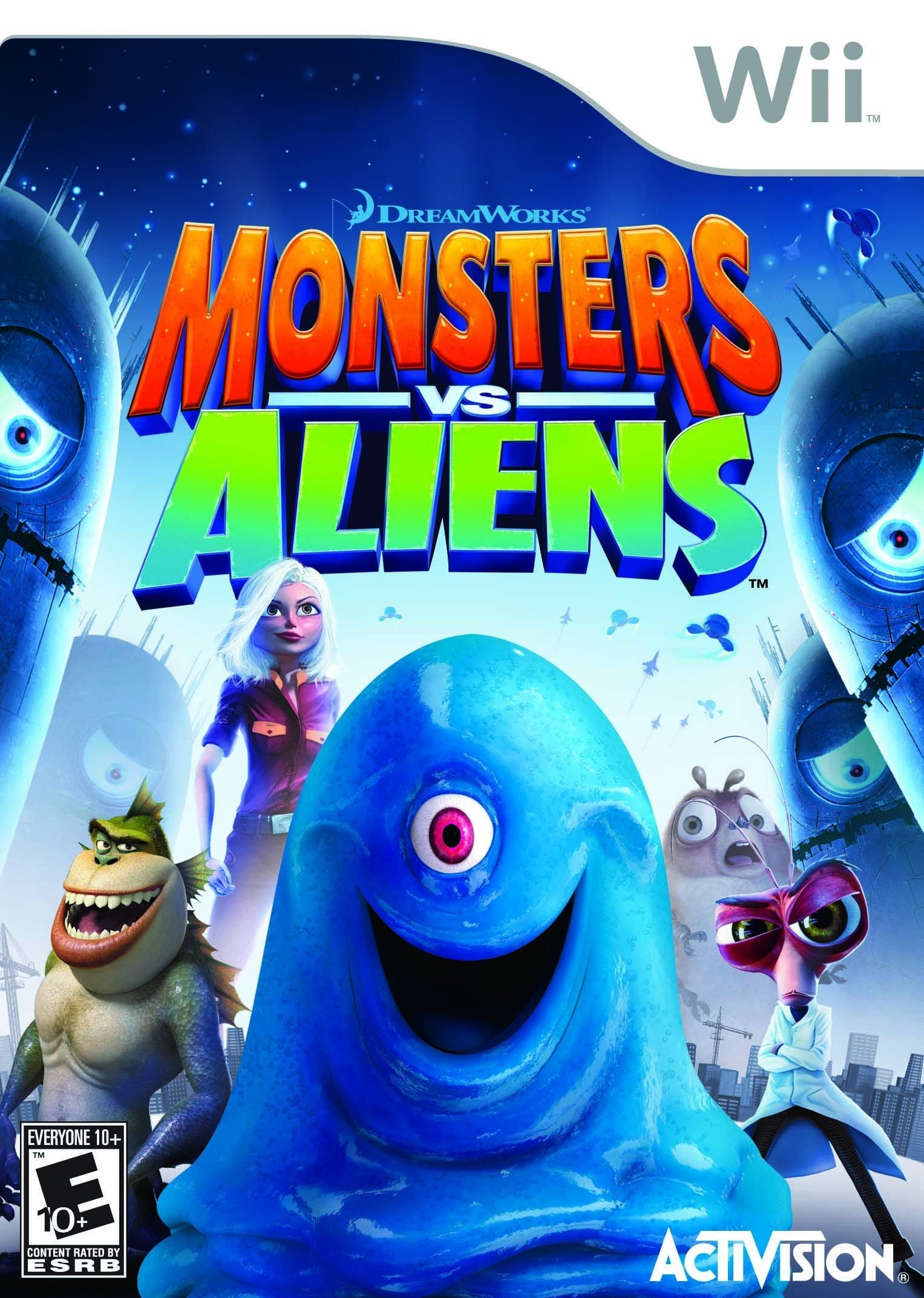 Monsters vs. Aliens - Nintendo Wii used book depot