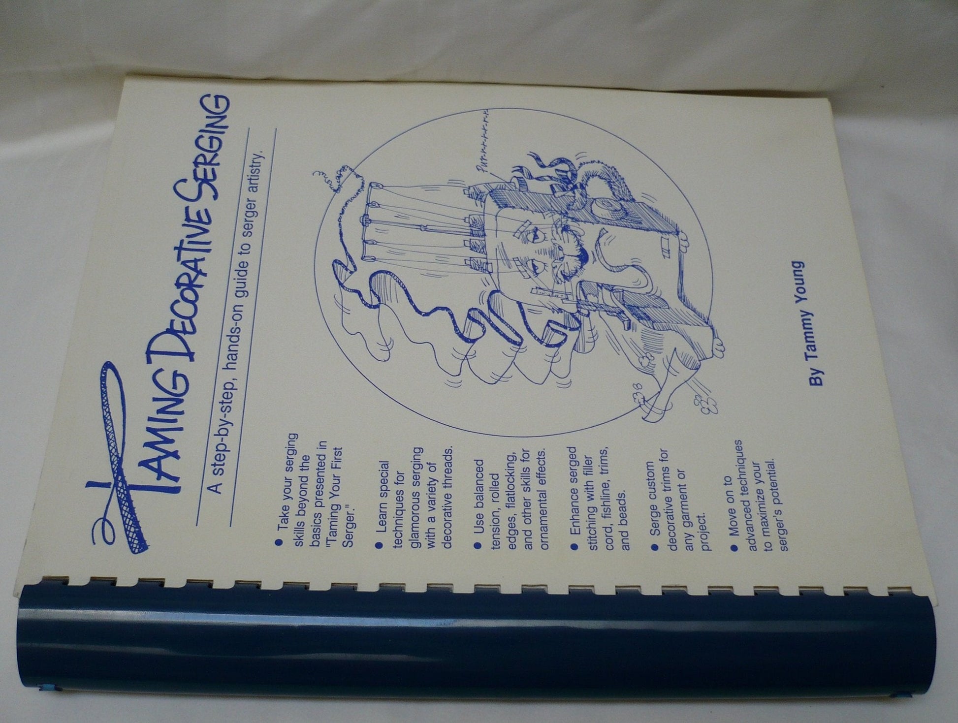 Taming Decorative Serging used book depot