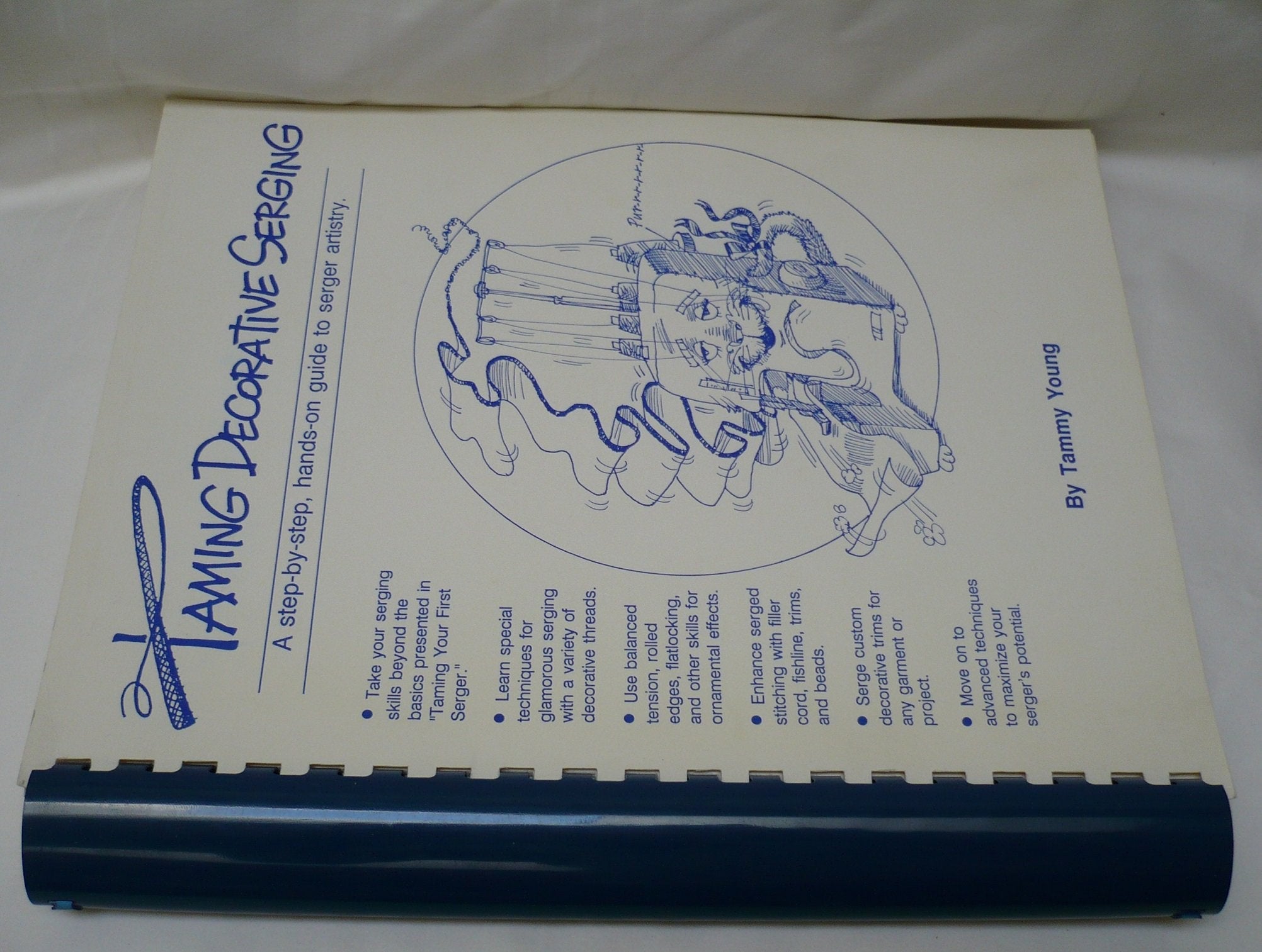 Taming Decorative Serging used book depot