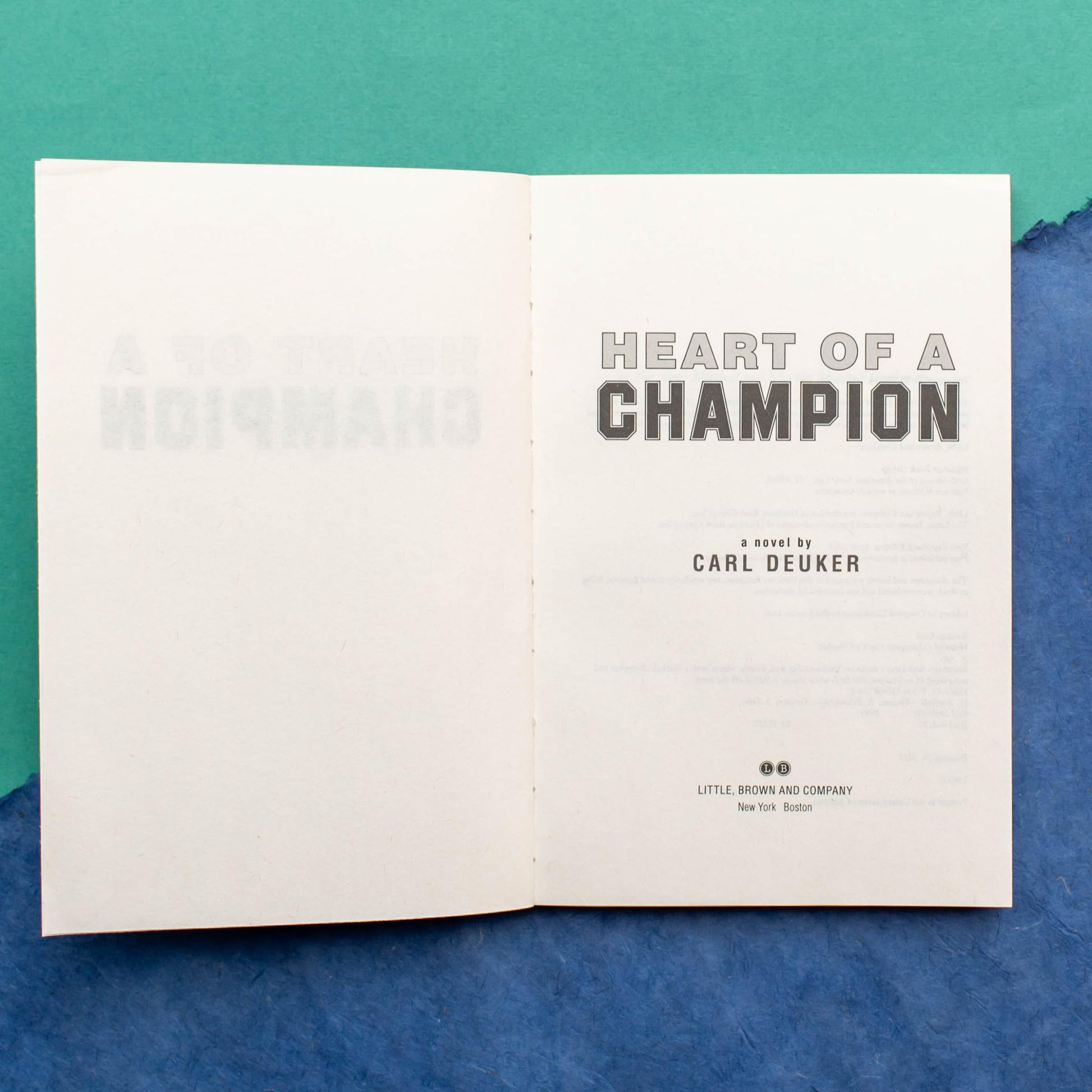 Heart of a Champion used book depot