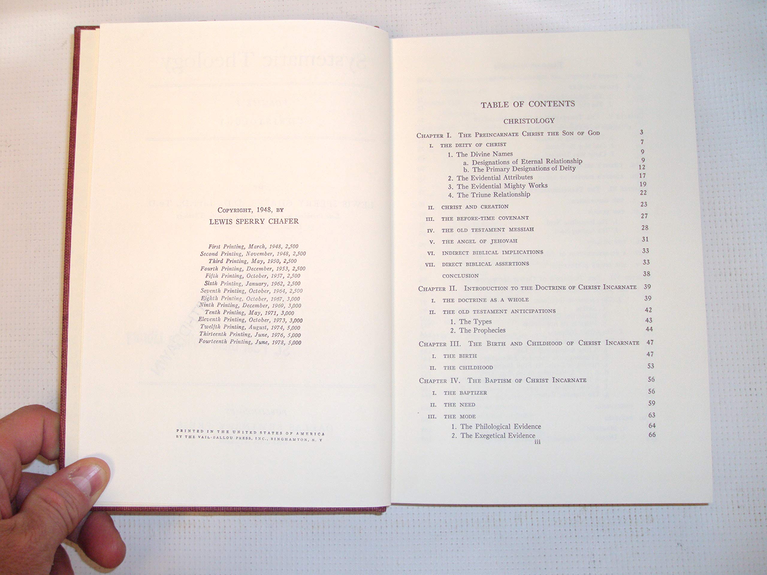 Systematic theology used book depot
