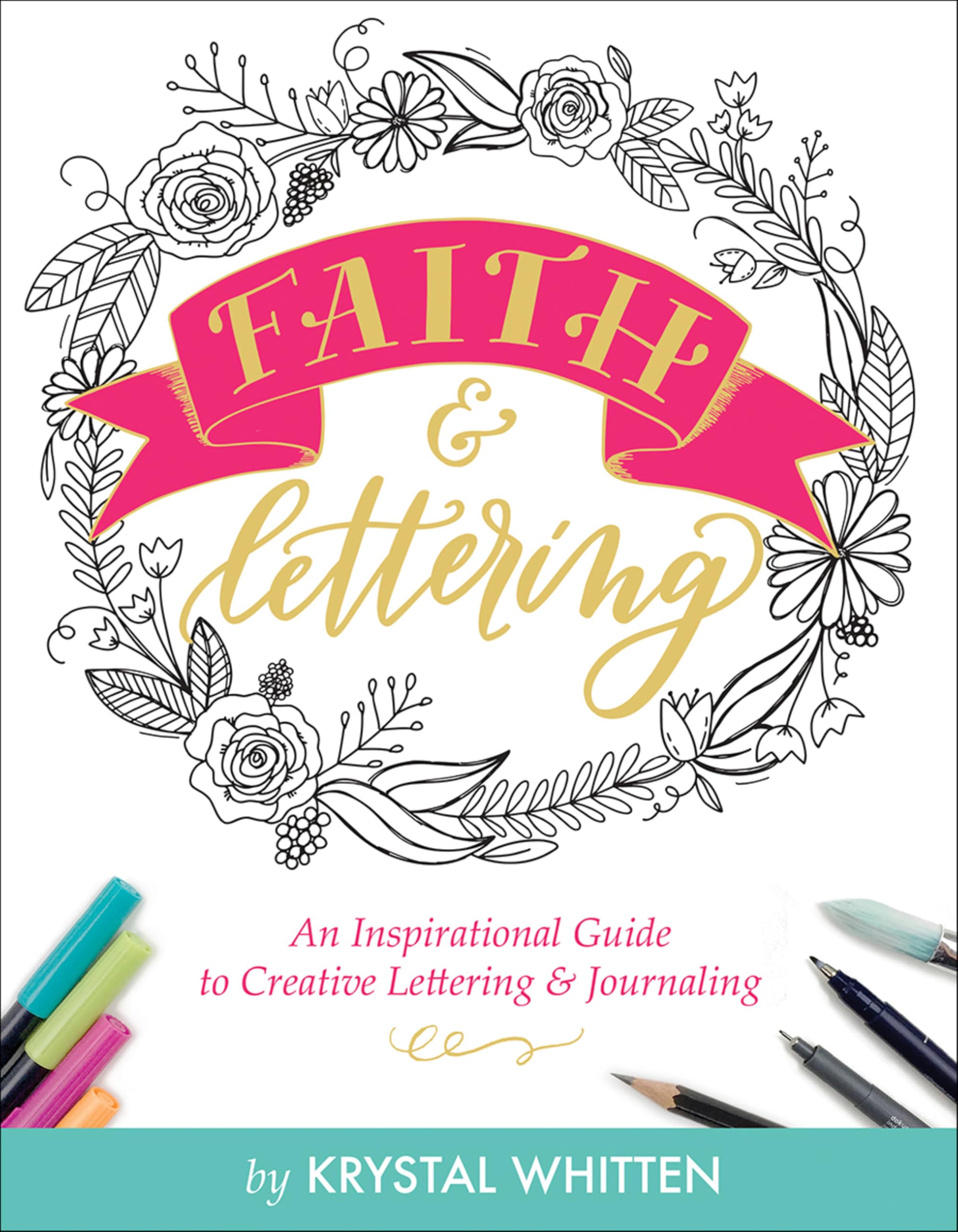 Faith & Lettering: An Inspirational Guide to Creative Lettering & Journaling (Deluxe Signature Journals) used book depot