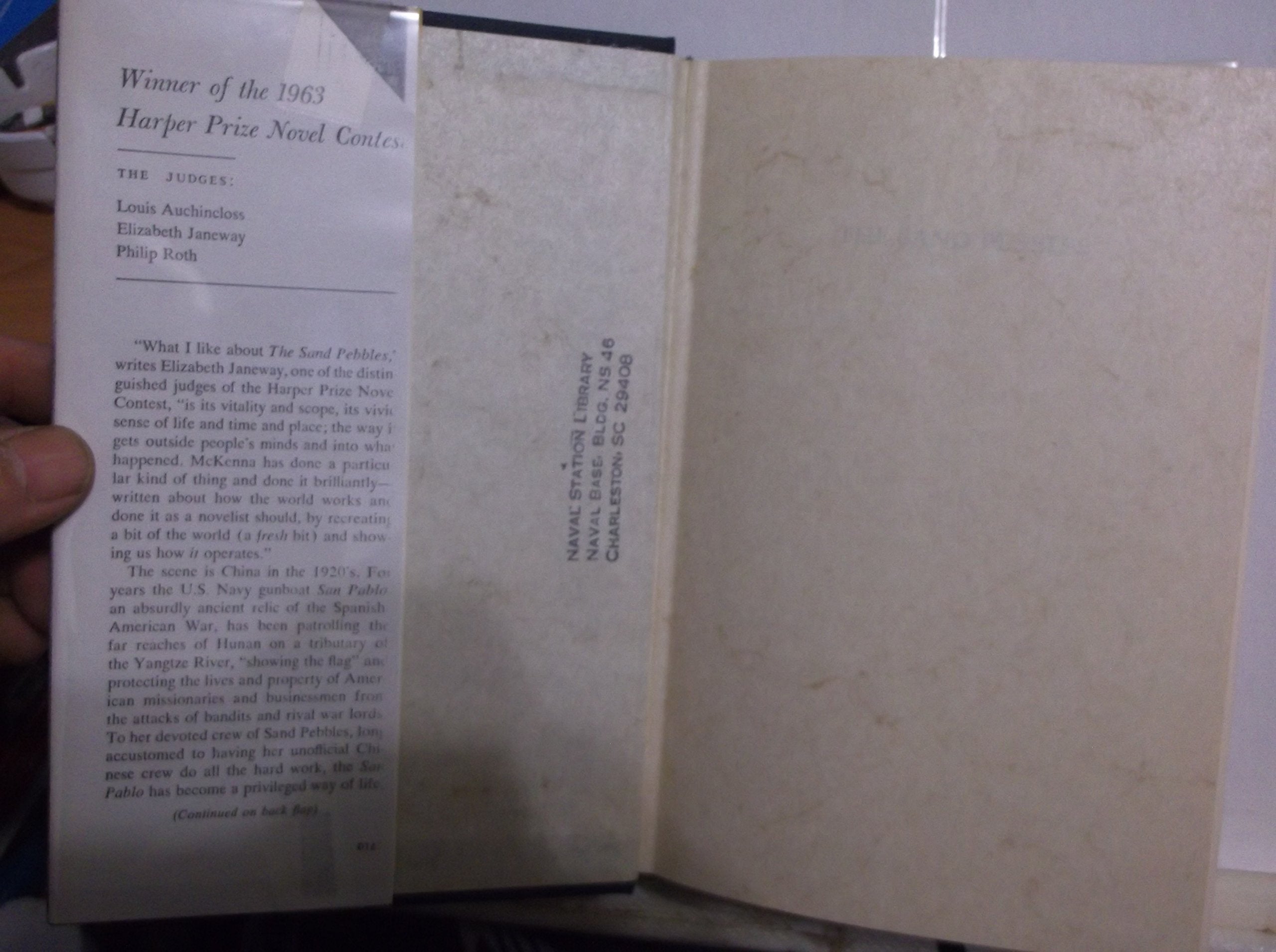 The Sand Pebbles (CLASSICS OF NAVAL LITERATURE) used book depot