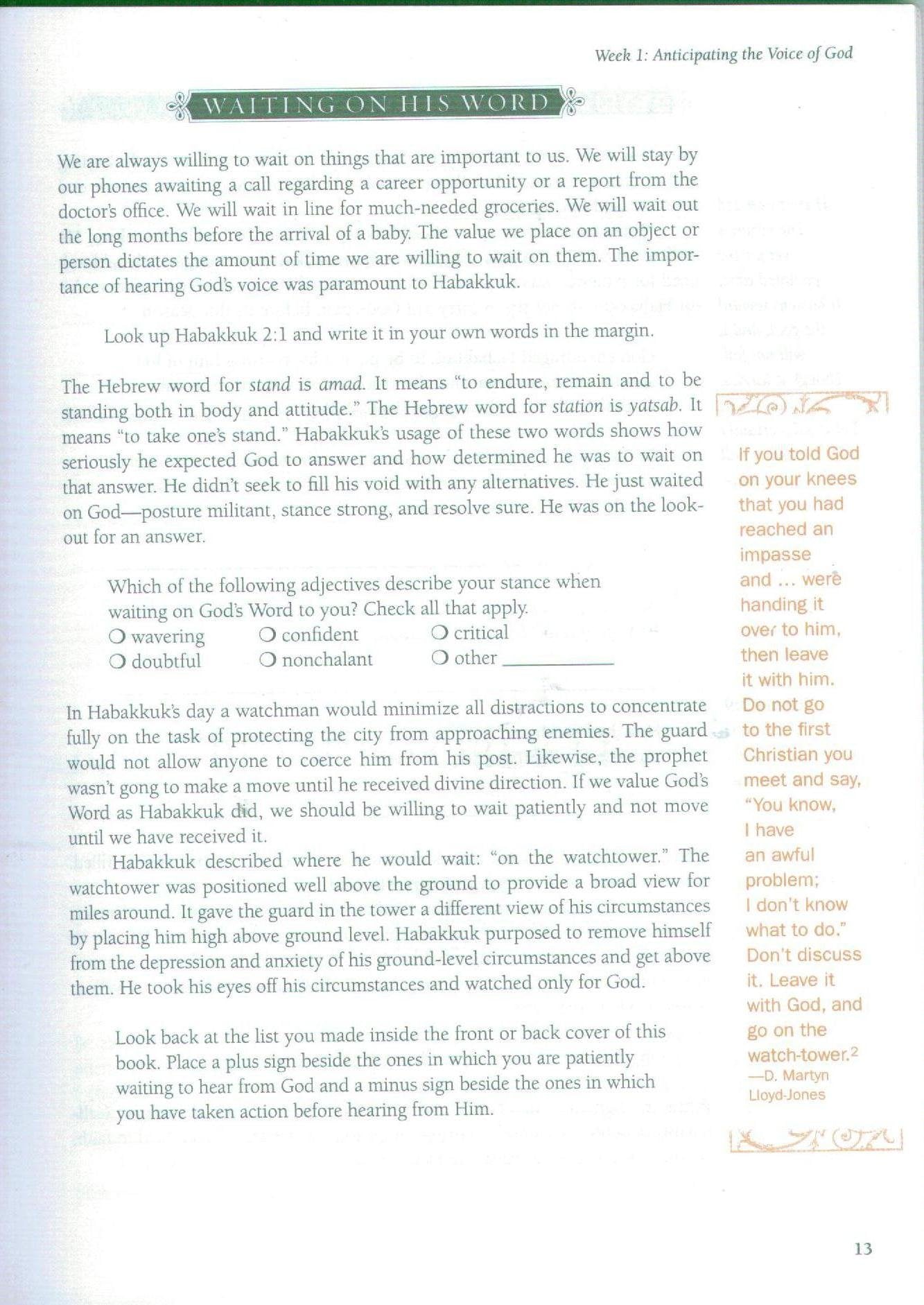 Discerning the Voice of God: How to Recognize When God Speaks (Bible Study Book) used book depot