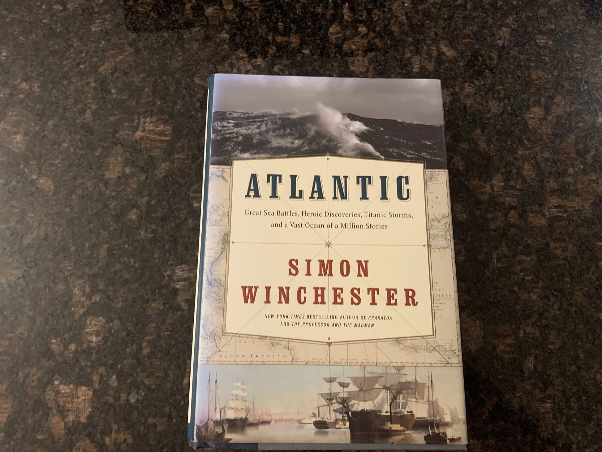 Atlantic: Great Sea Battles, Heroic Discoveries, Titanic Storms,and a Vast Ocean of a Million Stories used book depot