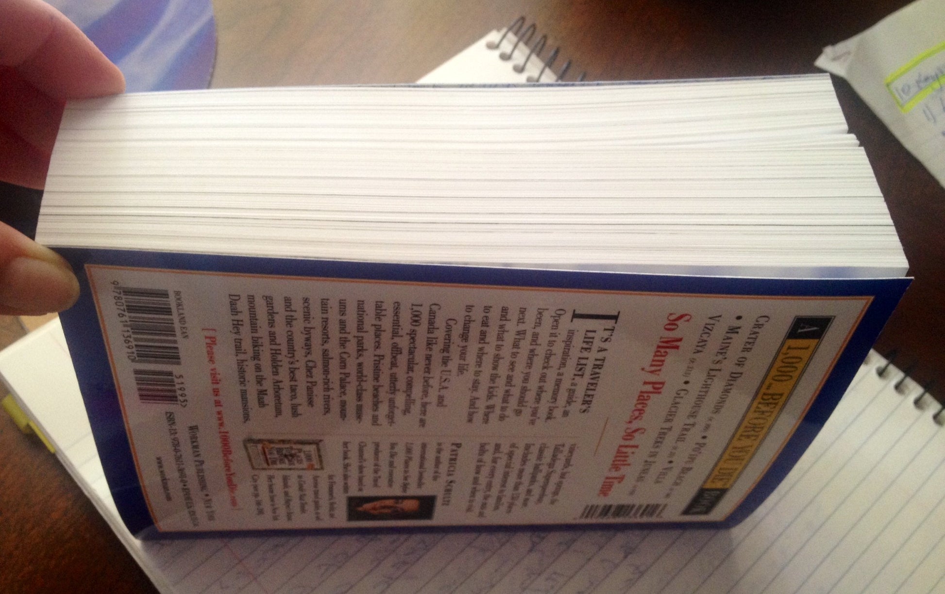 1,000 Places to See in the U.S.A. & Canada Before You Die used book depot