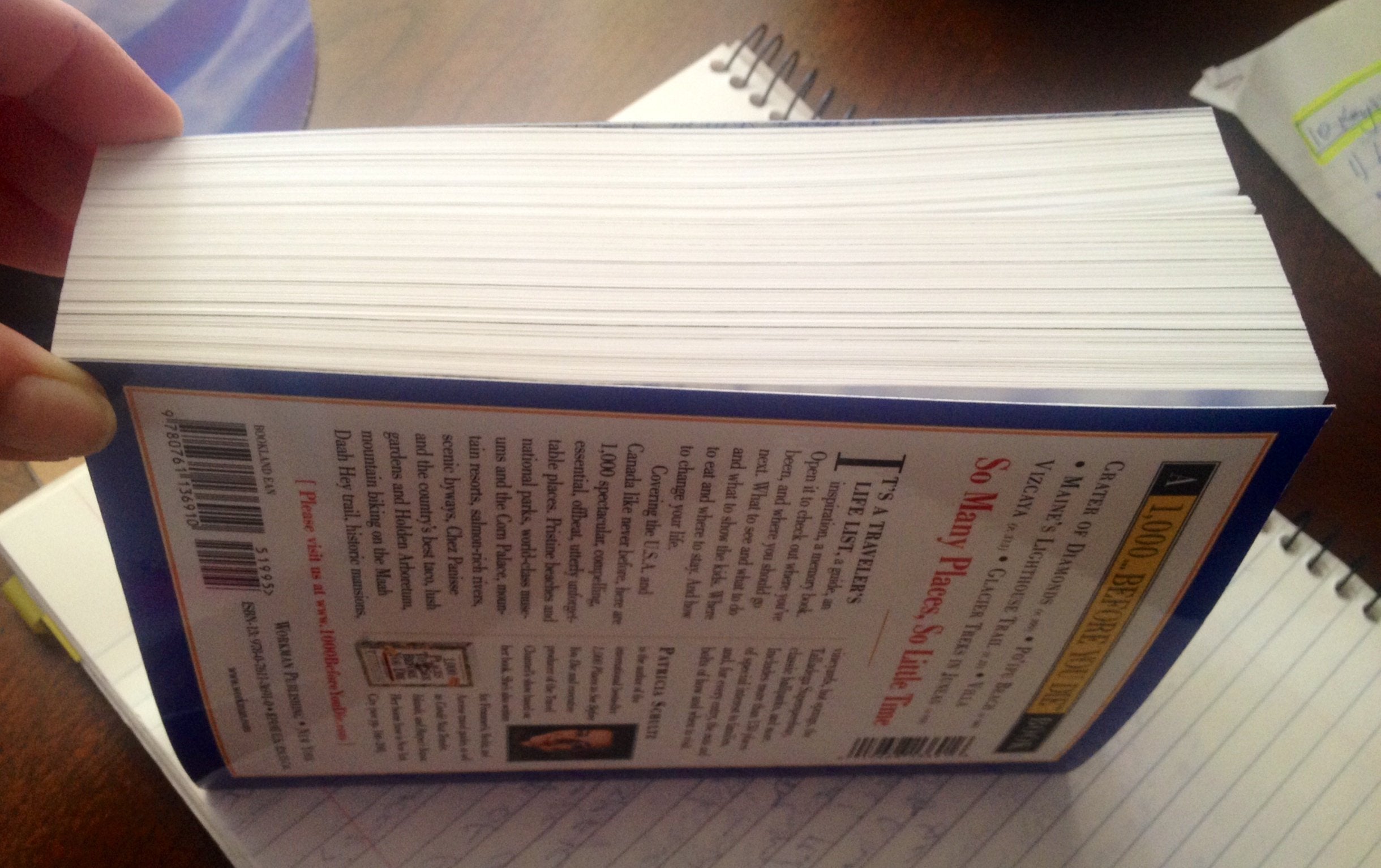 1,000 Places to See in the U.S.A. & Canada Before You Die used book depot