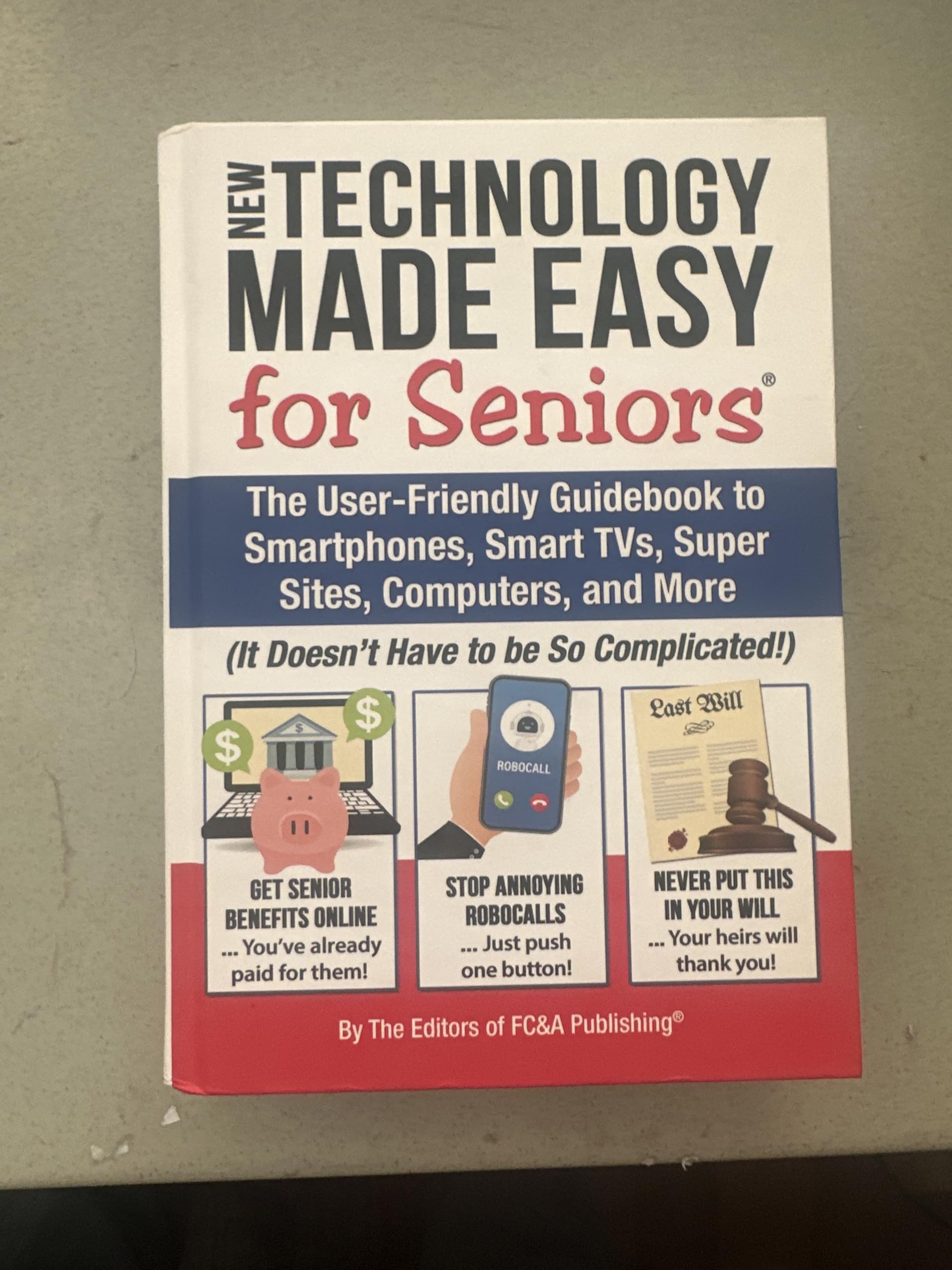 NEW TECHNOLOGY MADE EASY for Seniors used book depot