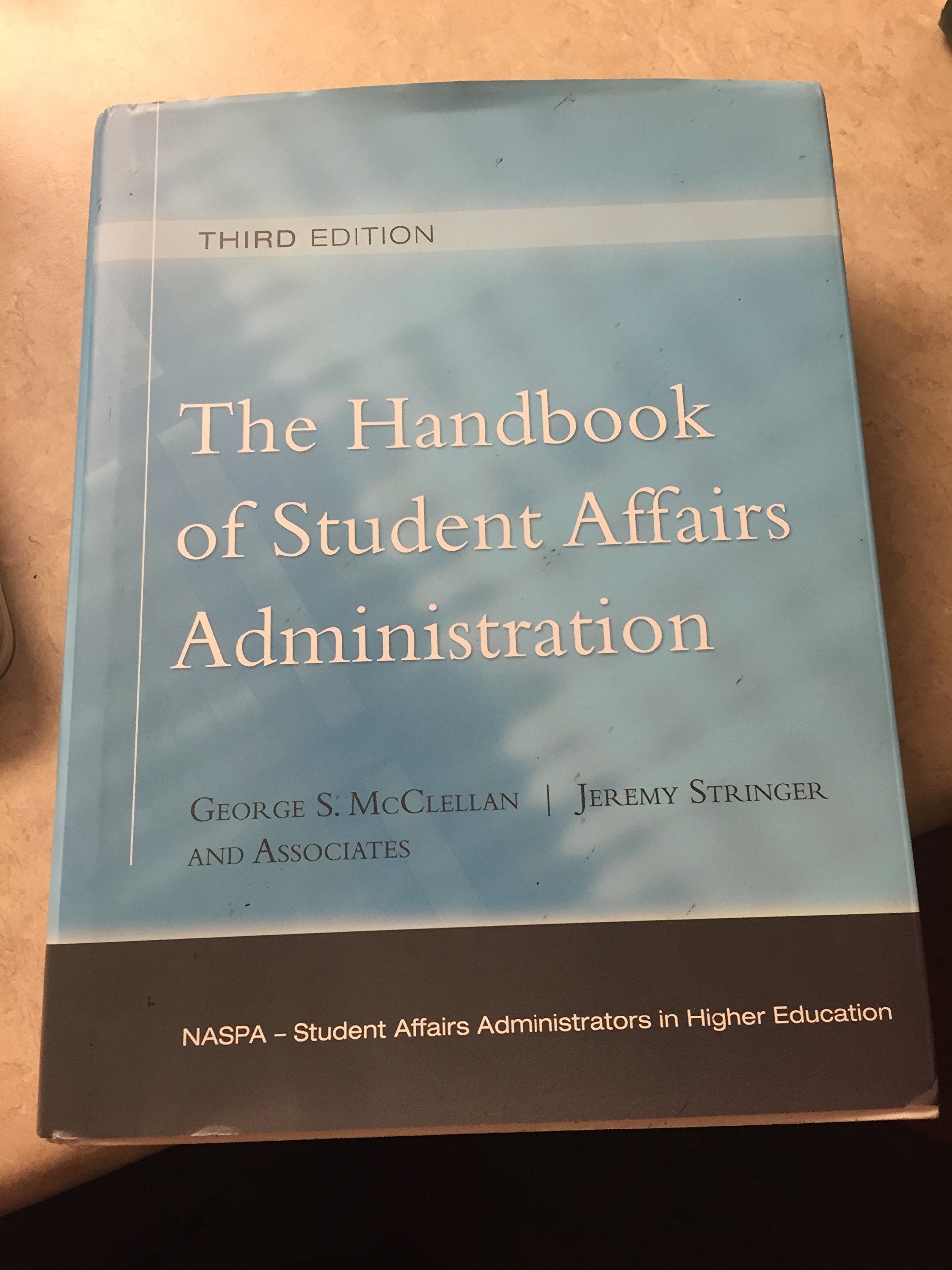 The Handbook of Student Affairs Administration used book depot