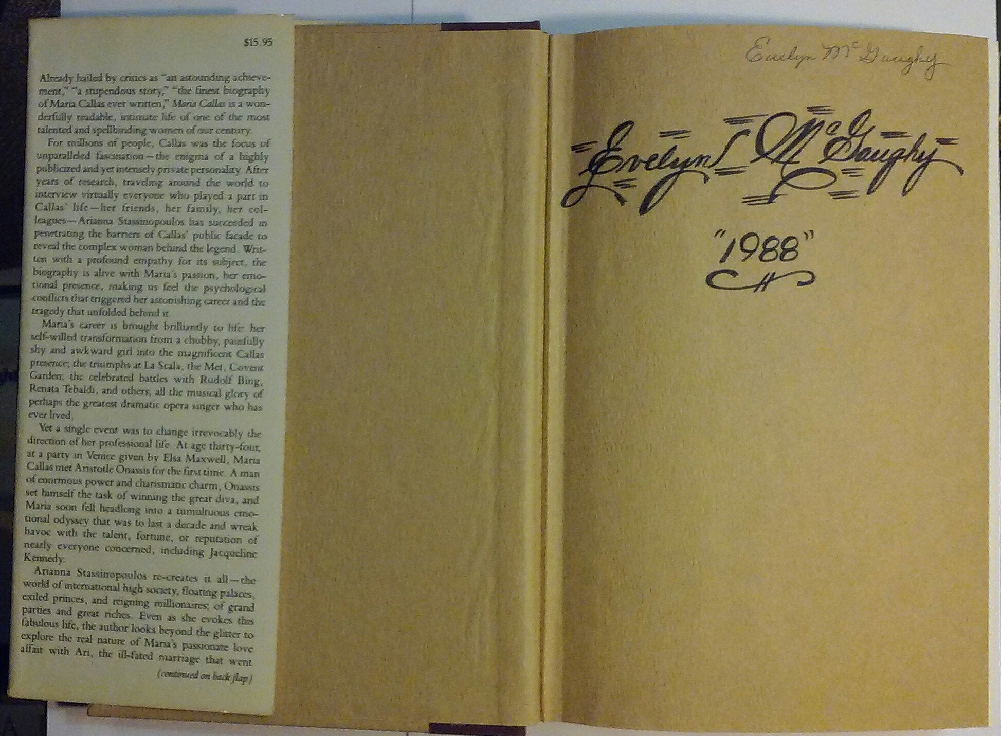 Maria Callas: The Woman Behind the Legend used book depot