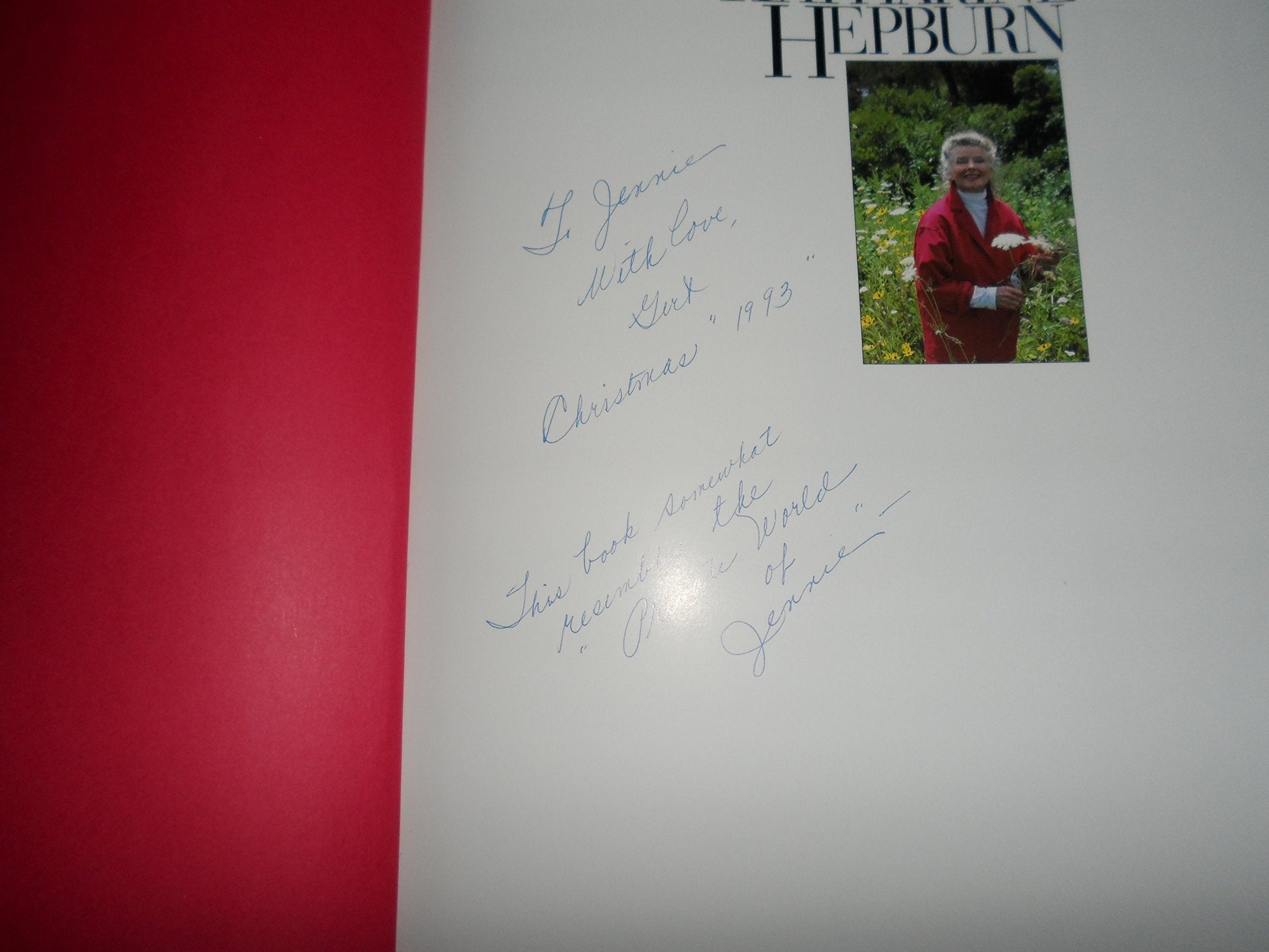 The Private World of Katharine Hepburn used book depot