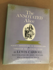 The Annotated Alice: Alice's Adventures in Wonderland & Through the Looking Glass used book depot