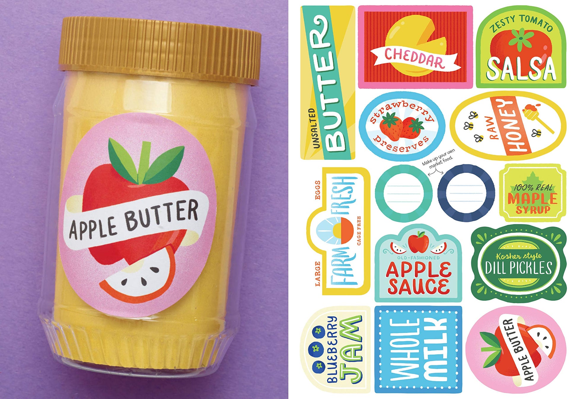 Farmers Market Create-and-Play Activity Book: 100 Stickers + Games, Crafts & Fun! used book depot