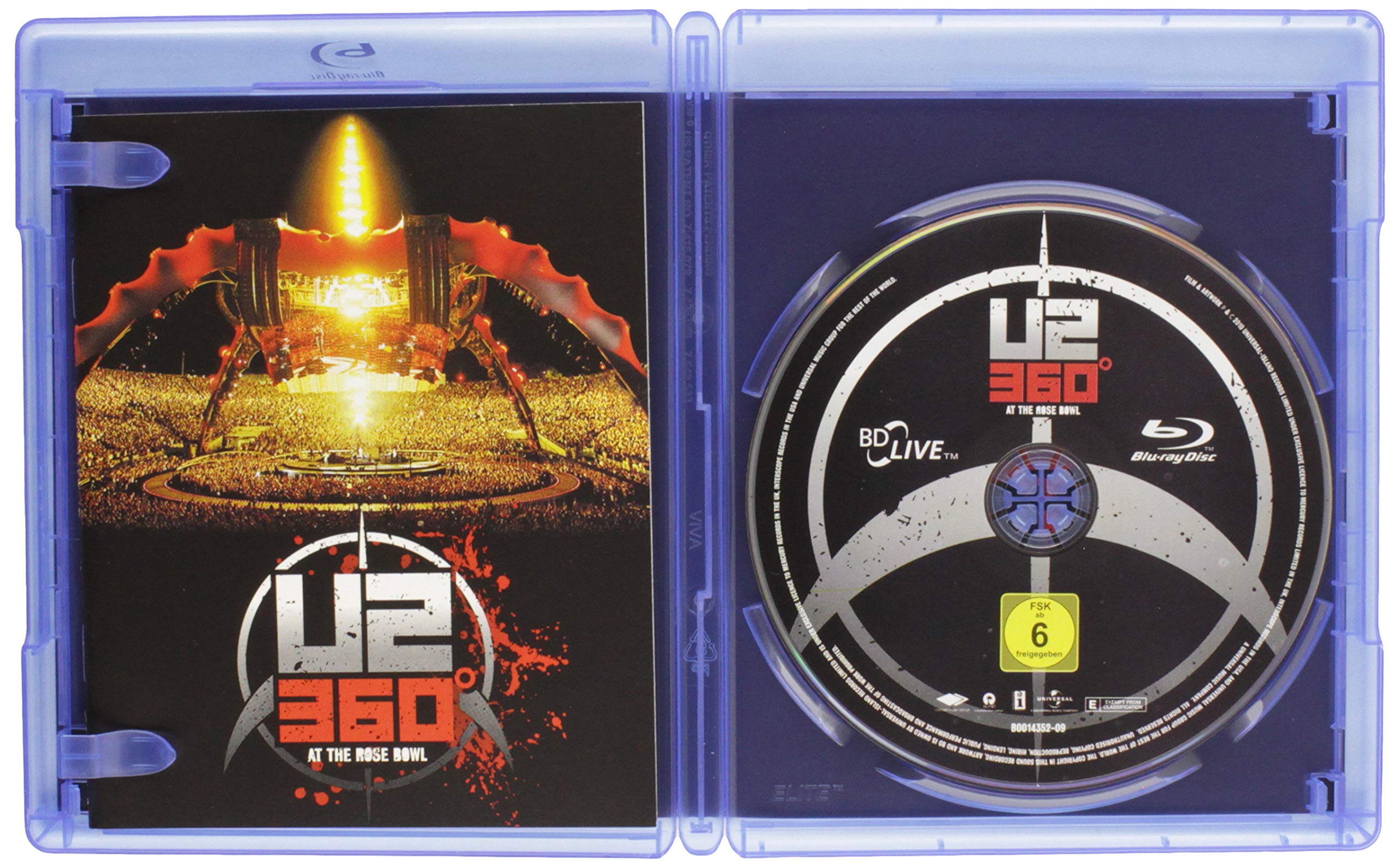 U2: 360° at the Rose Bowl [Blu-ray] used book depot