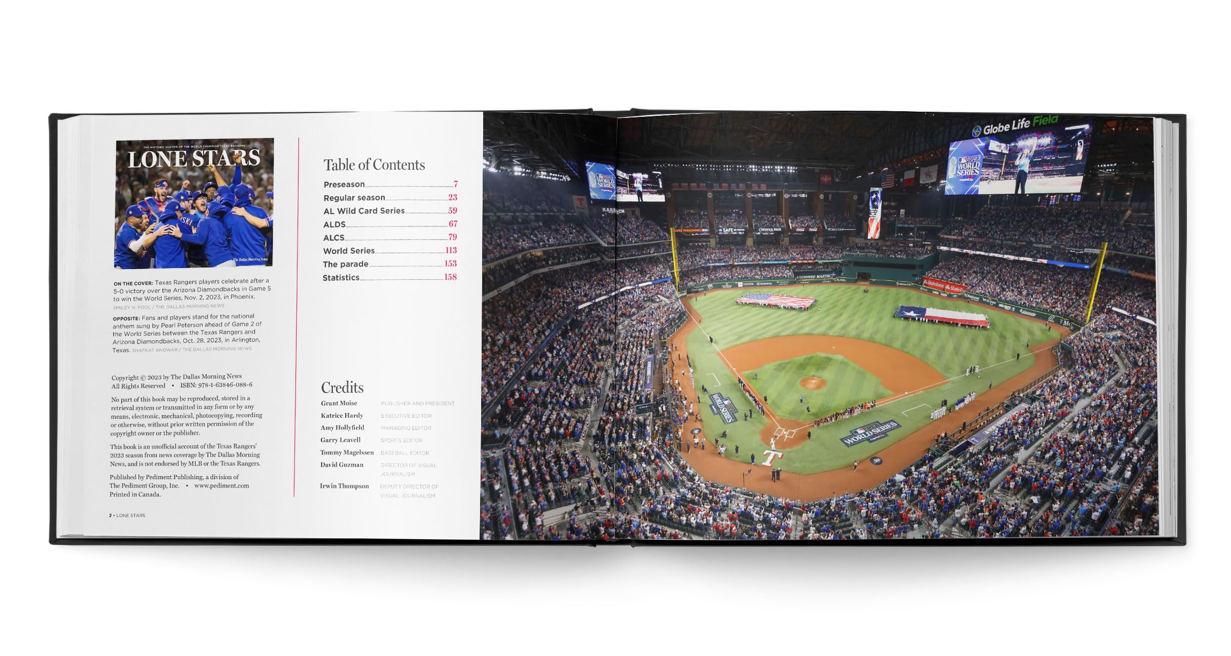 Lone Stars: The Historic Season of the World Champion Texas Rangers