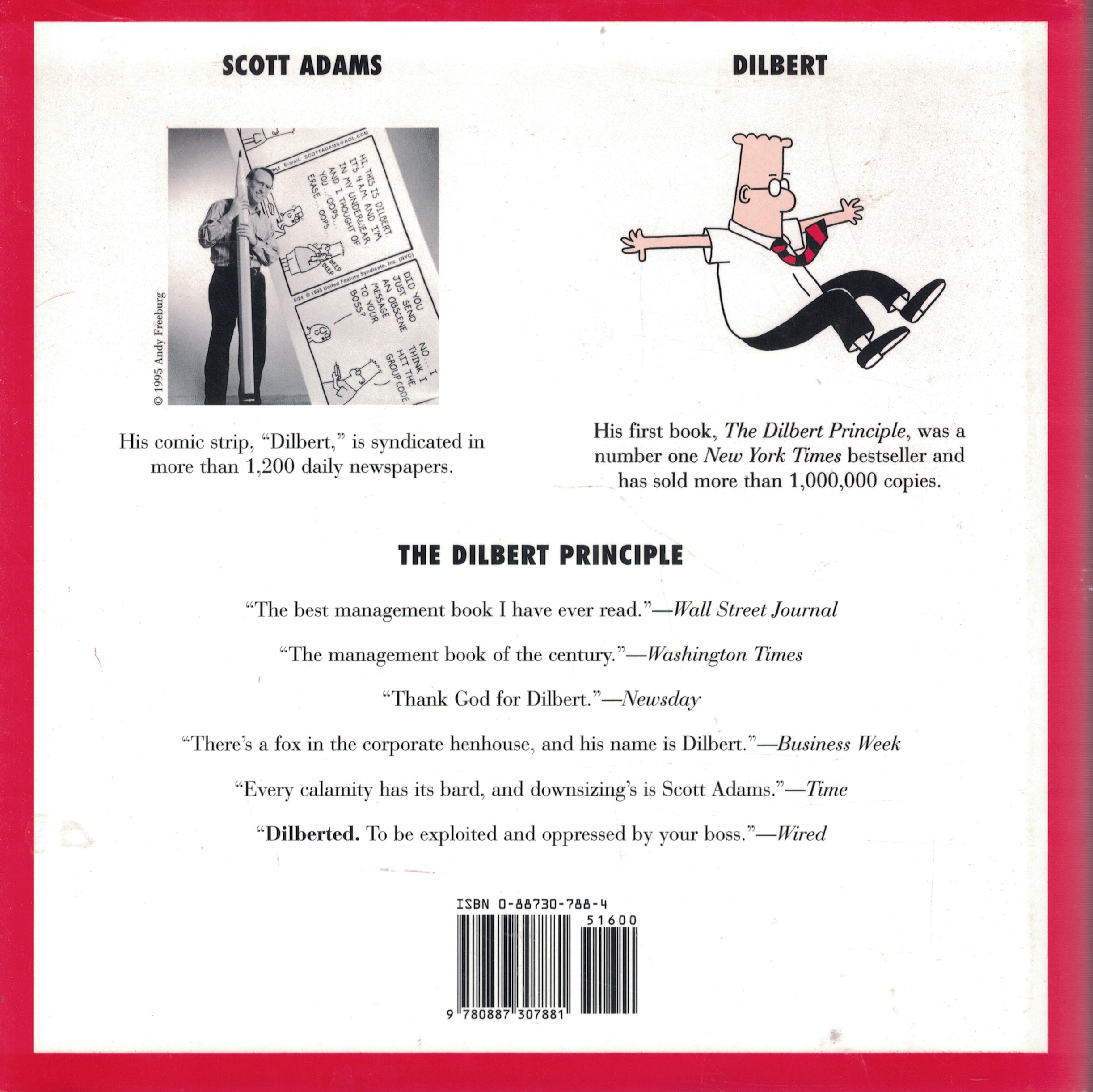 Dogbert's Top Secret Management Handbook used book depot