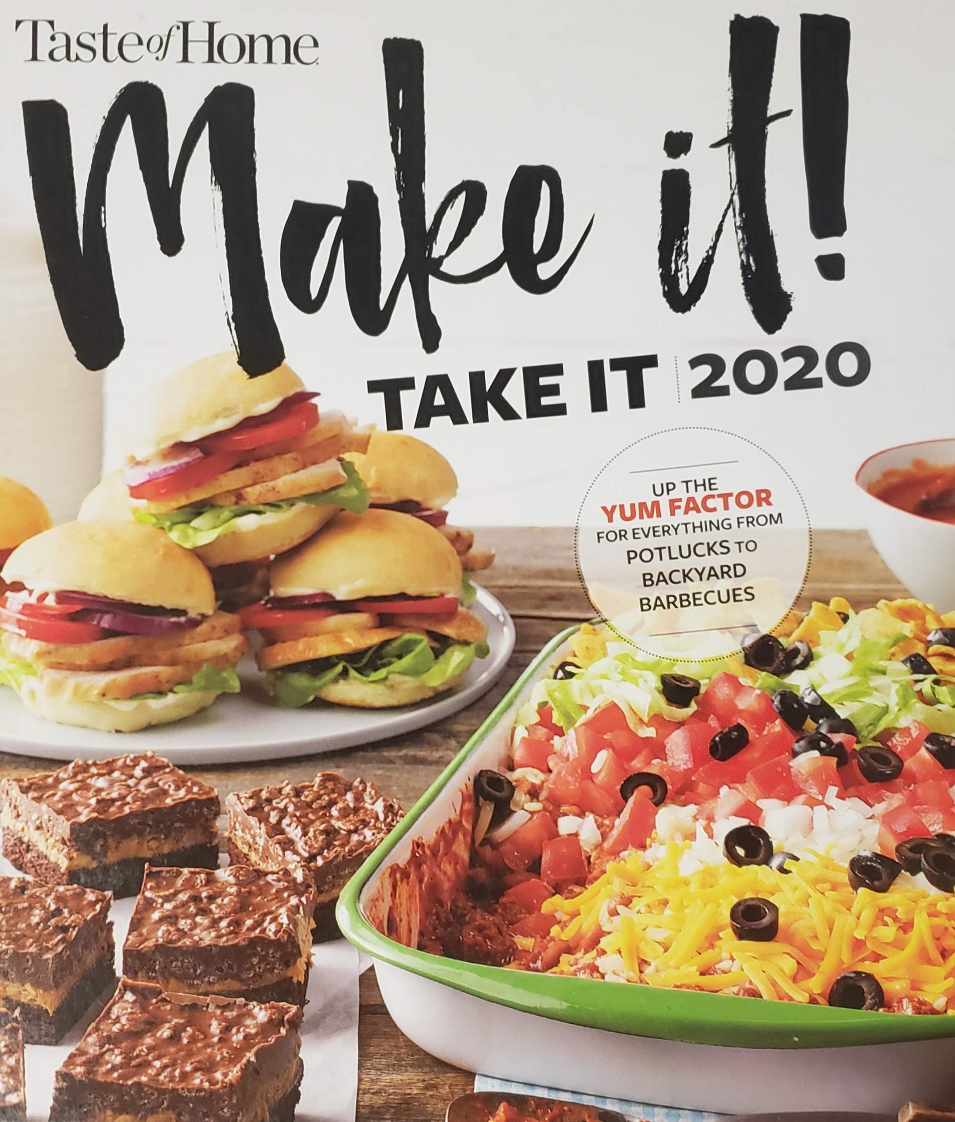 Taste of Home Make it! Take It 2020 used book depot