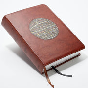 CSB Holy Land Illustrated Bible, Brown Leathertouch used book depot