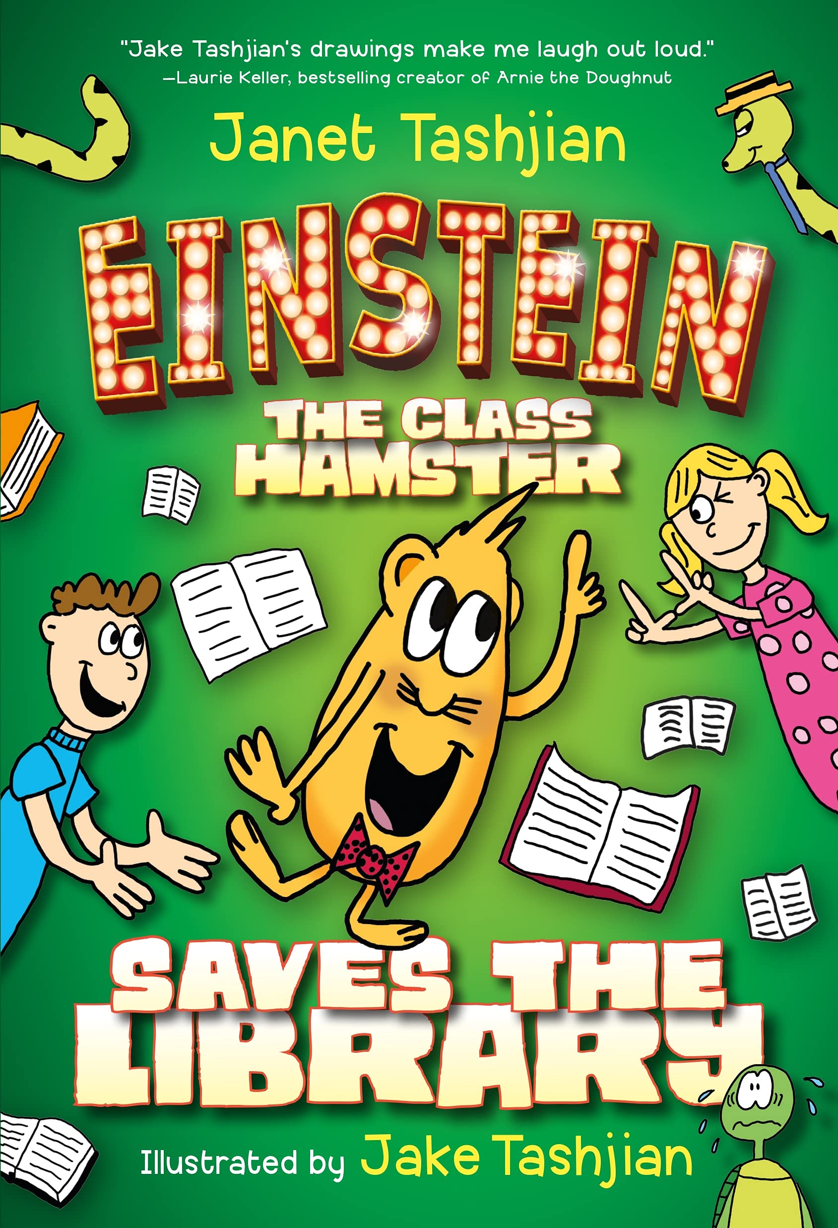 Einstein the Class Hamster Saves the Library (Einstein the Class Hamster Series, 3) used book depot