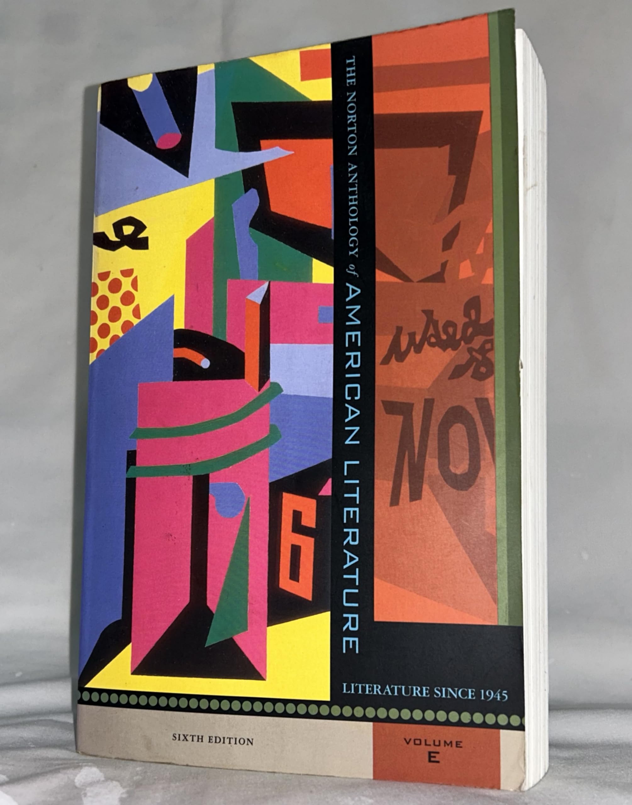 The Norton Anthology of American Literature: Volume E: 1945 to the Present used book depot
