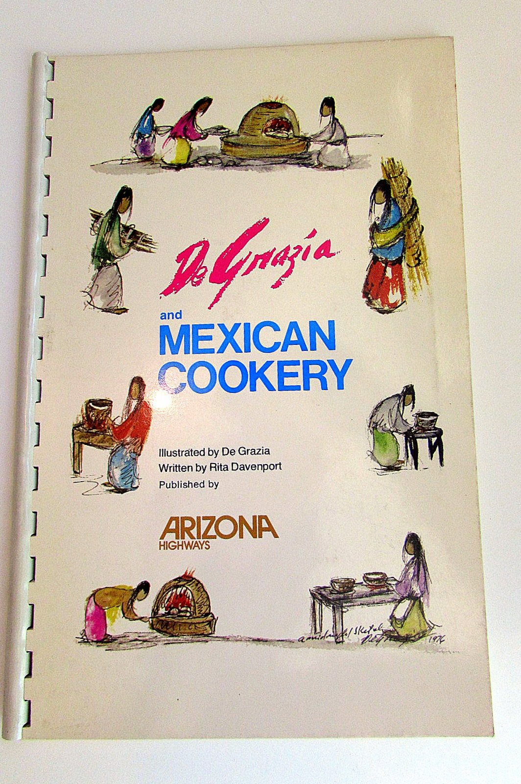 Degrazia and Mexican Cookery used book depot