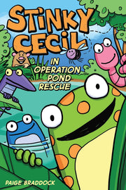 Stinky Cecil in Operation Pond Rescue (Volume 1) used book depot