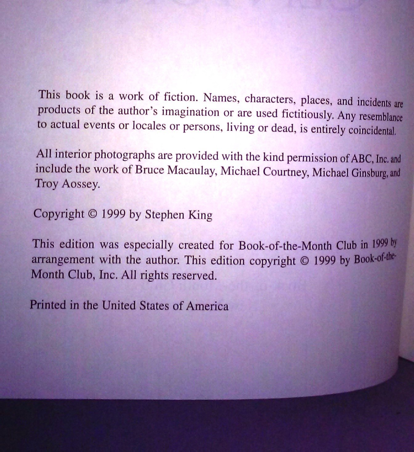 Storm of the Century used book depot