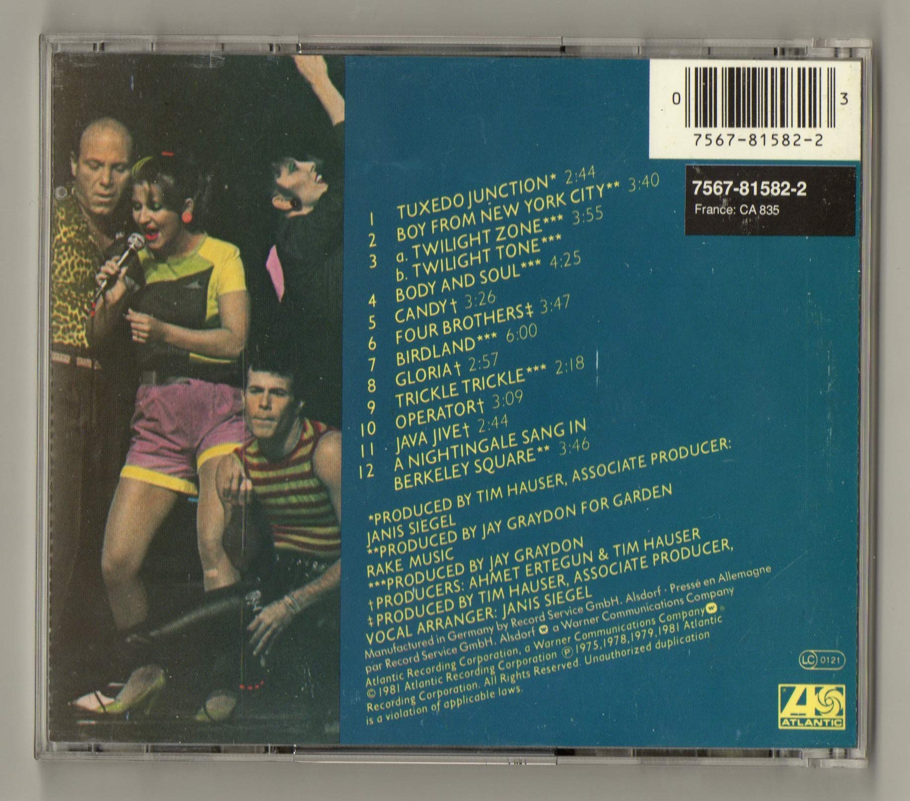 The Best of the Manhattan Transfer used book depot