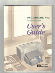 Users Guide: HP DeskJet 820Cxi/820Cse Printers Professional Series