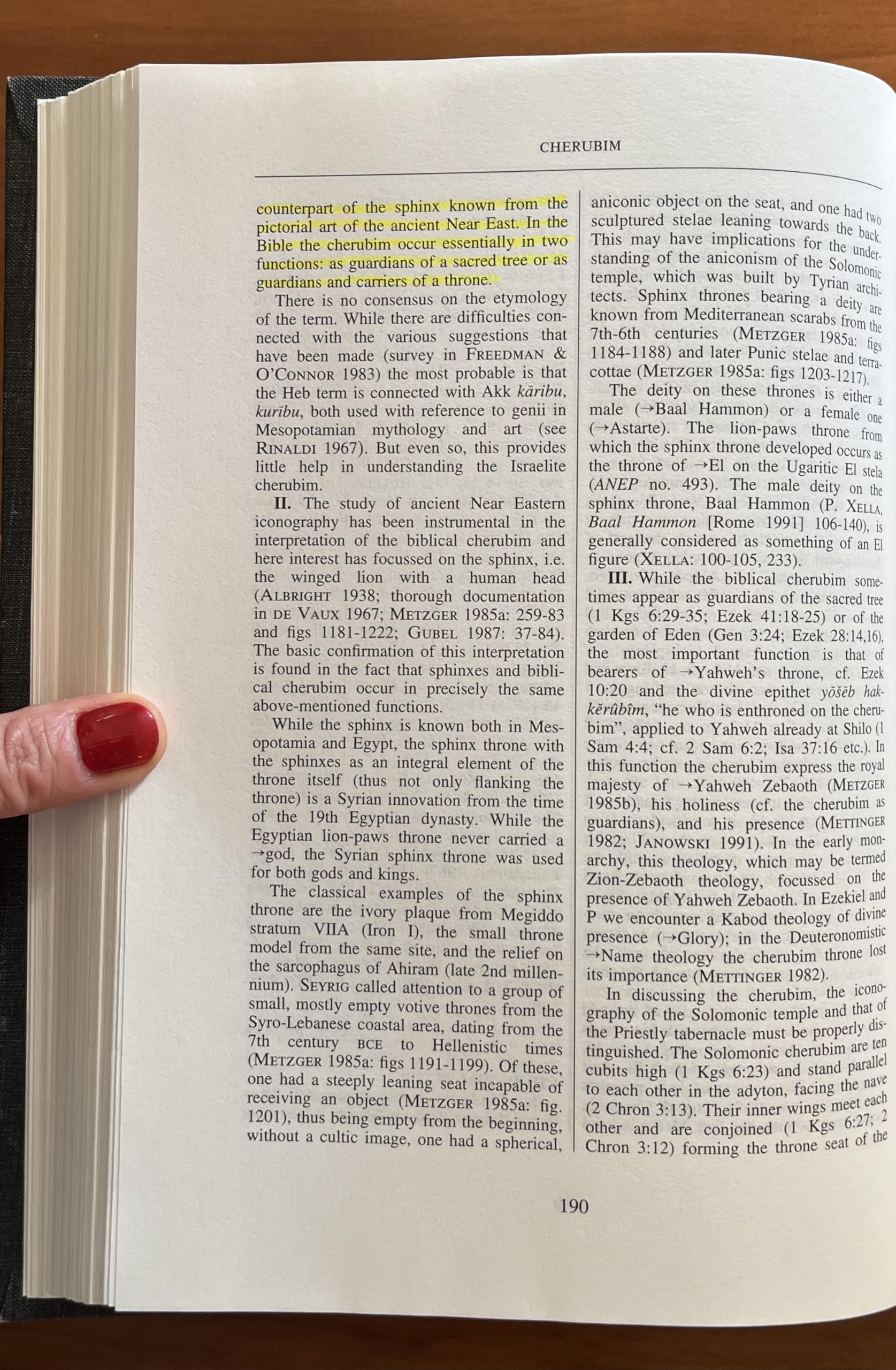 Dictionary of Deities and Demons in the Bible, Second Edition