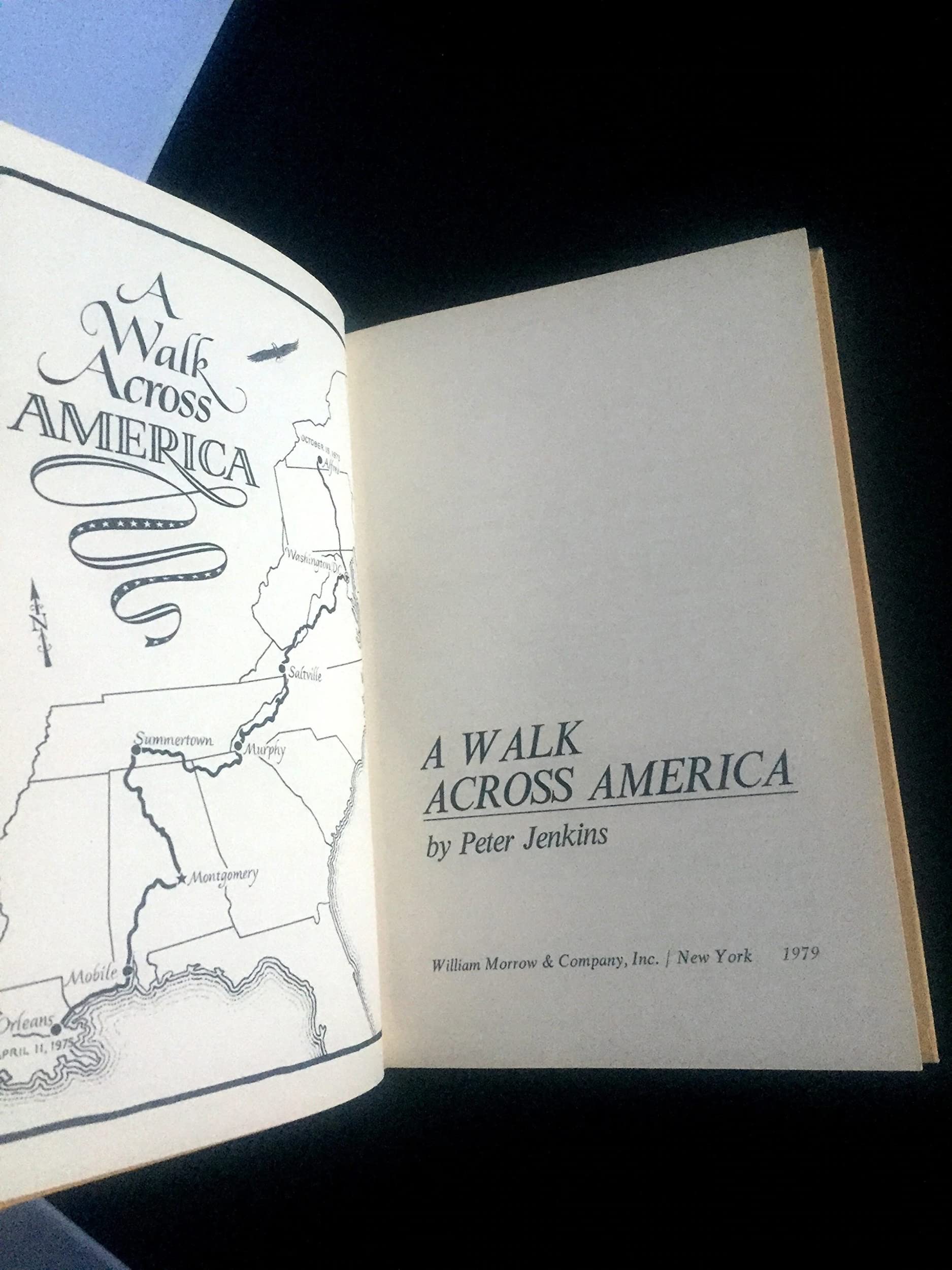 A Walk Across America used book depot