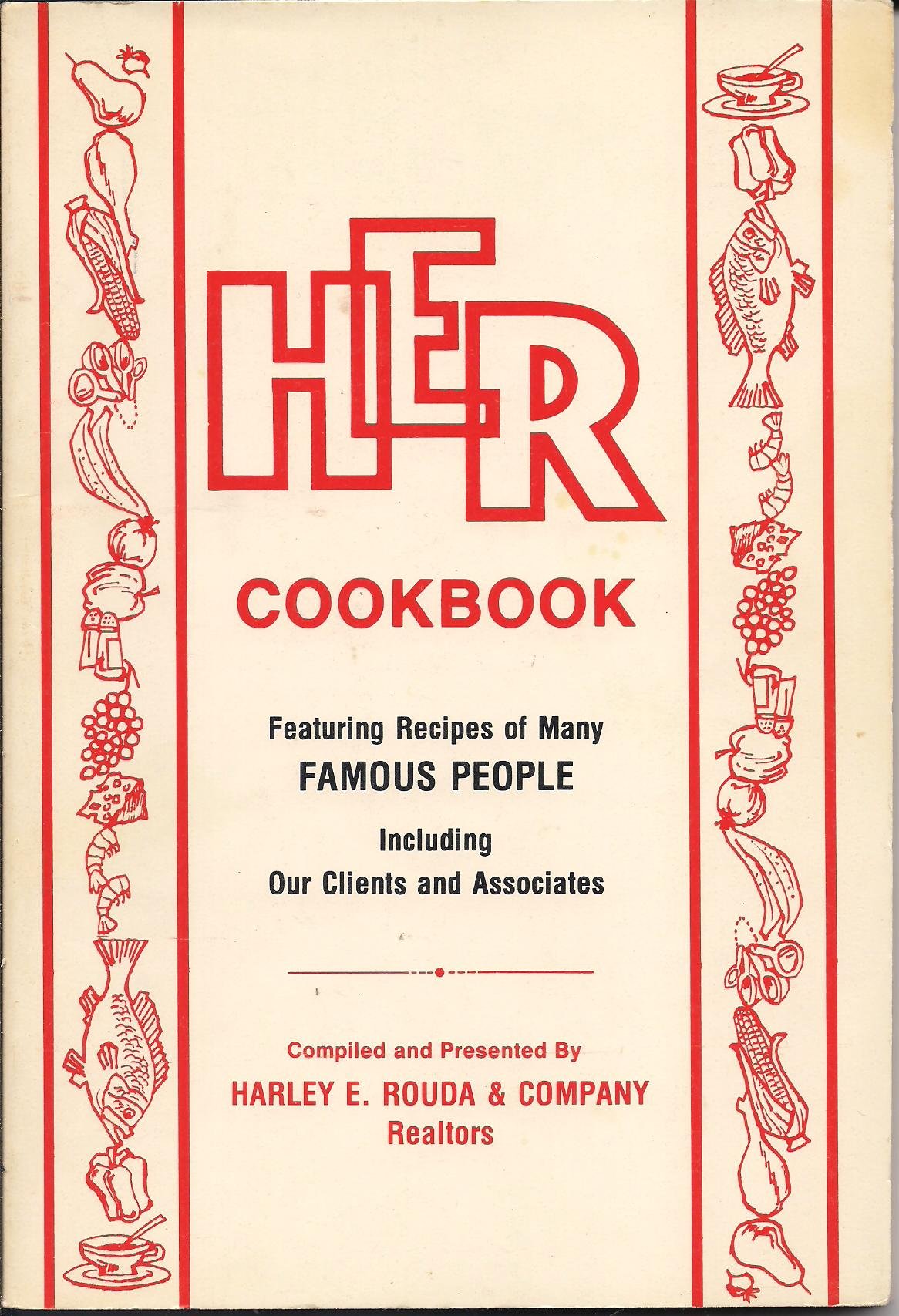 Her Cookbook: Featuring Recipes of Many Famous People, Including Our Clients and Associates used book depot