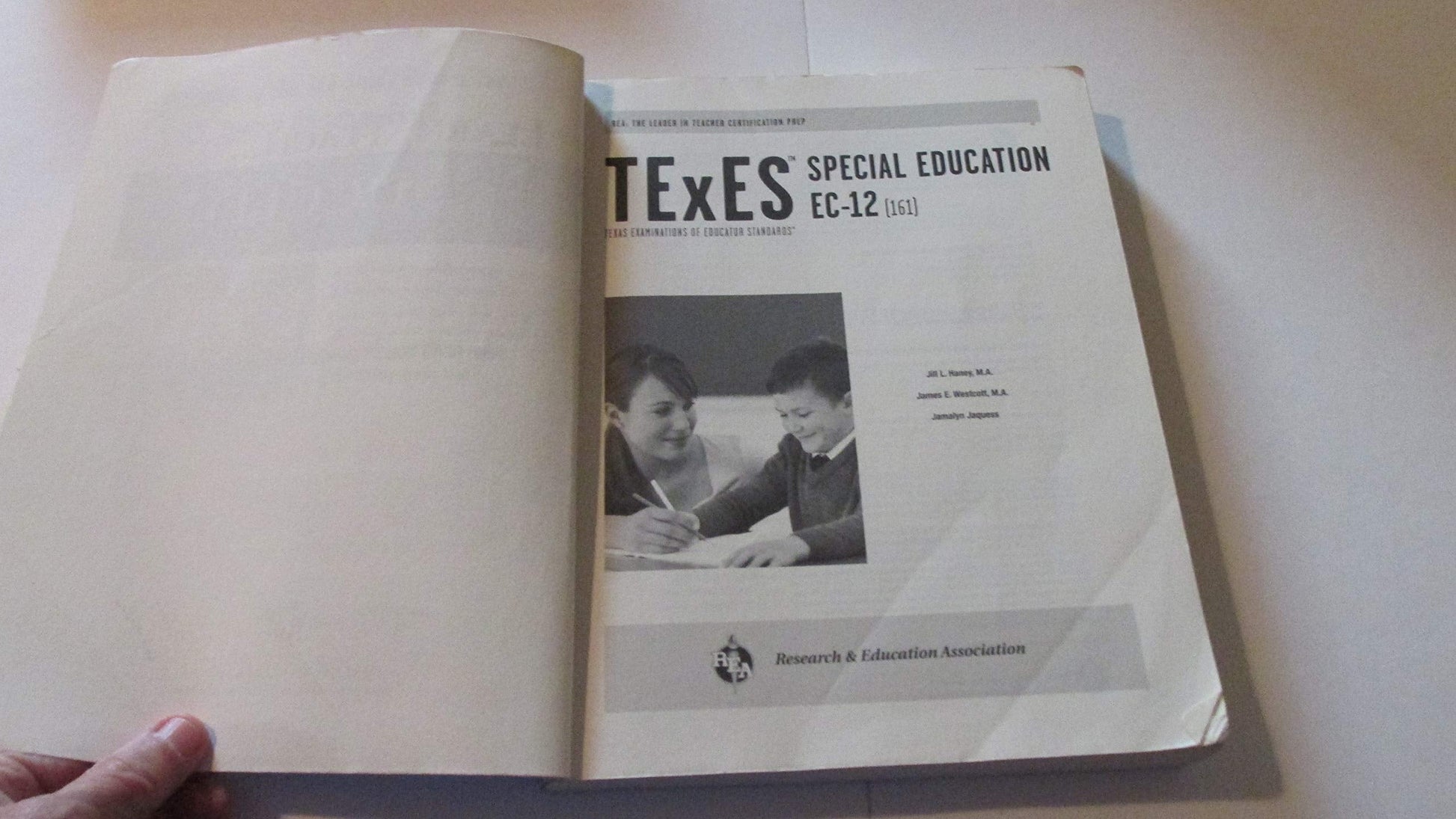 TExES Special Education EC-12 (161) Book + Online (TExES Teacher Certification Test Prep) used book depot