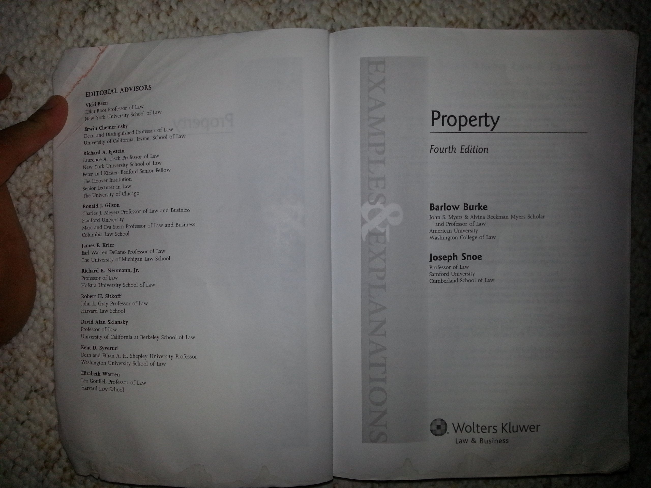 Property (Examples & Explanations) used book depot